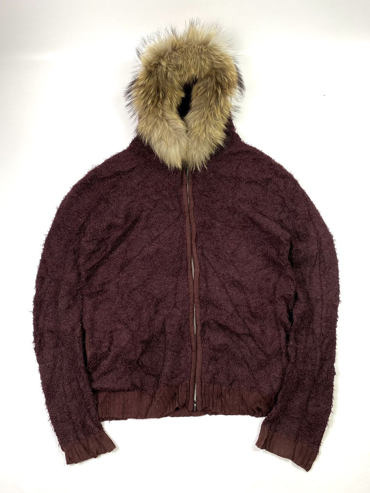 Hysteric Glamour Fur Hoodie mohair semantic design japanese brand Size US L / EU 52-54 / 3 - 1 Thumbnail