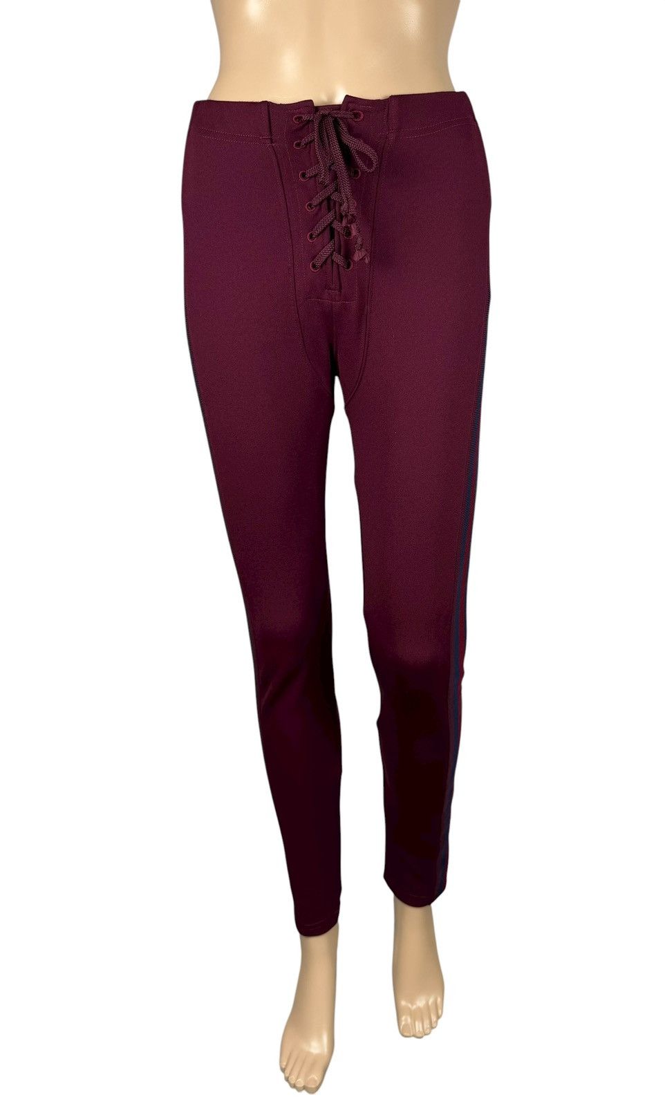 Yeezy Yeezy Season 5 Oxblood Scorpio Leggings Lace Up size S Size 27" / US 4 / IT 40 - 3 Thumbnail