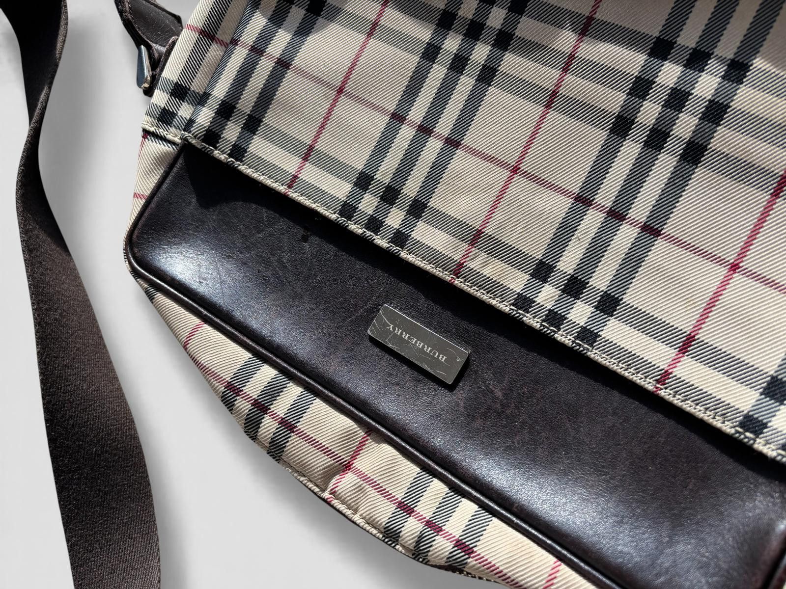 Burberry Burberry - Vintage Check Crossbody Bag Size ONE SIZE - 2 Thumbnail