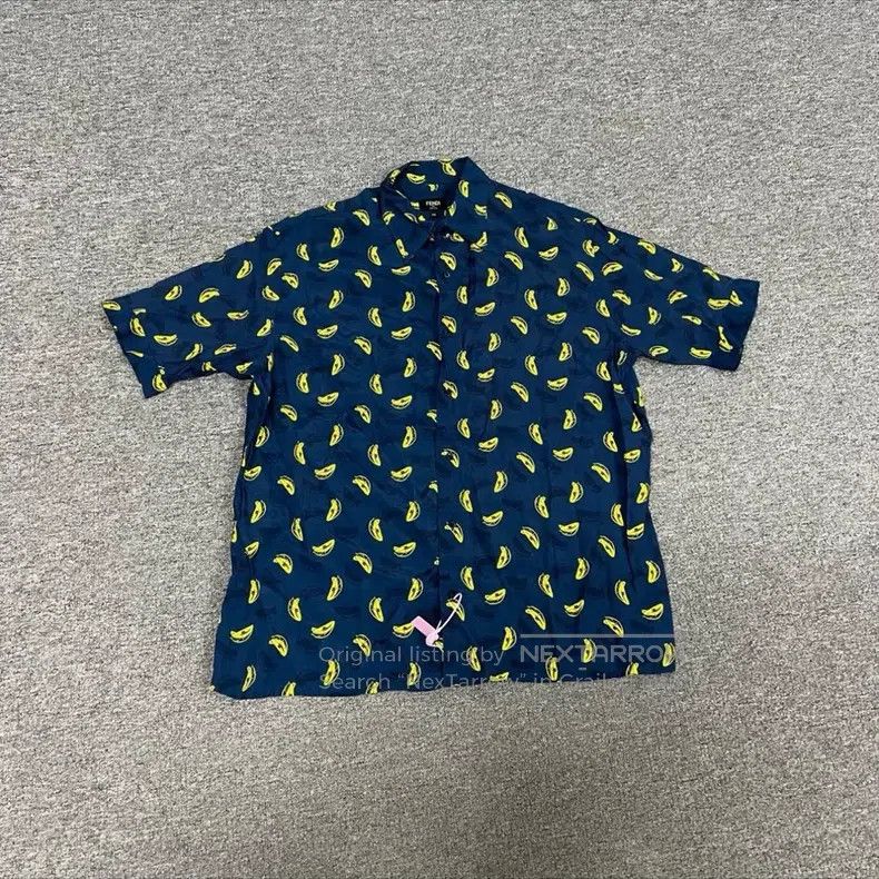Fendi Fendi Short-sleeved shirt Size US XXS / EU 40 - 1 Thumbnail