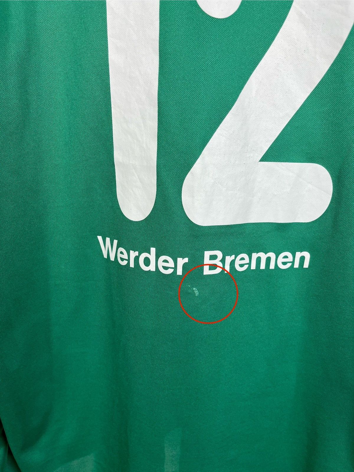 Adidas Adidas Werder Bremen Jersey Long Sleeve Shirt Size L Size US L / EU 52-54 / 3 - 11 Thumbnail