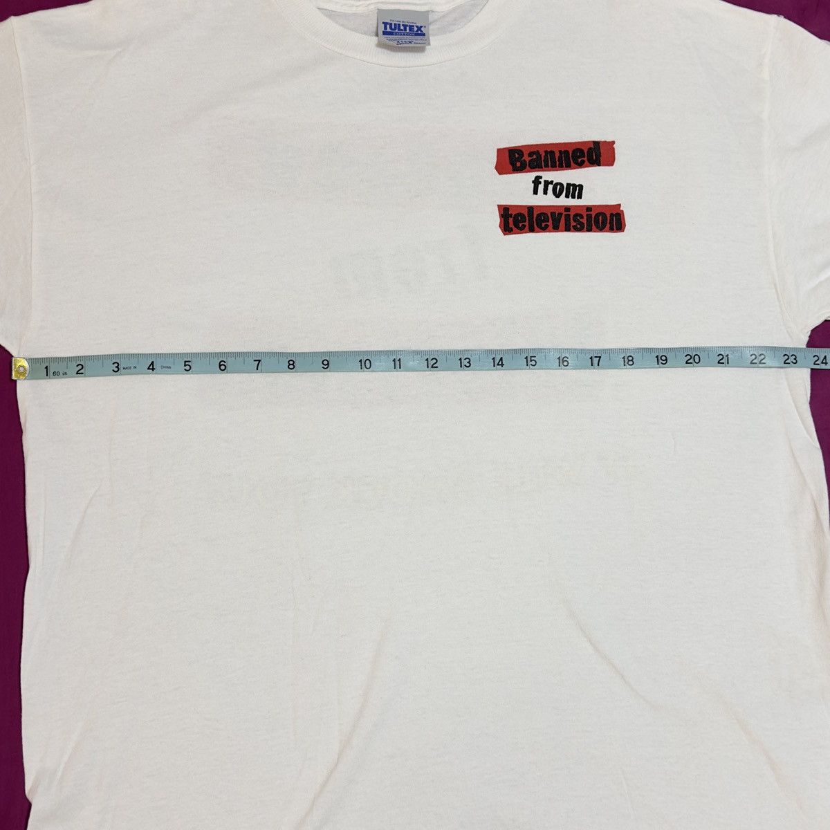 Vintage Vintage Banned From Television T Shirt Size US XL / EU 56 / 4 - 7 Thumbnail