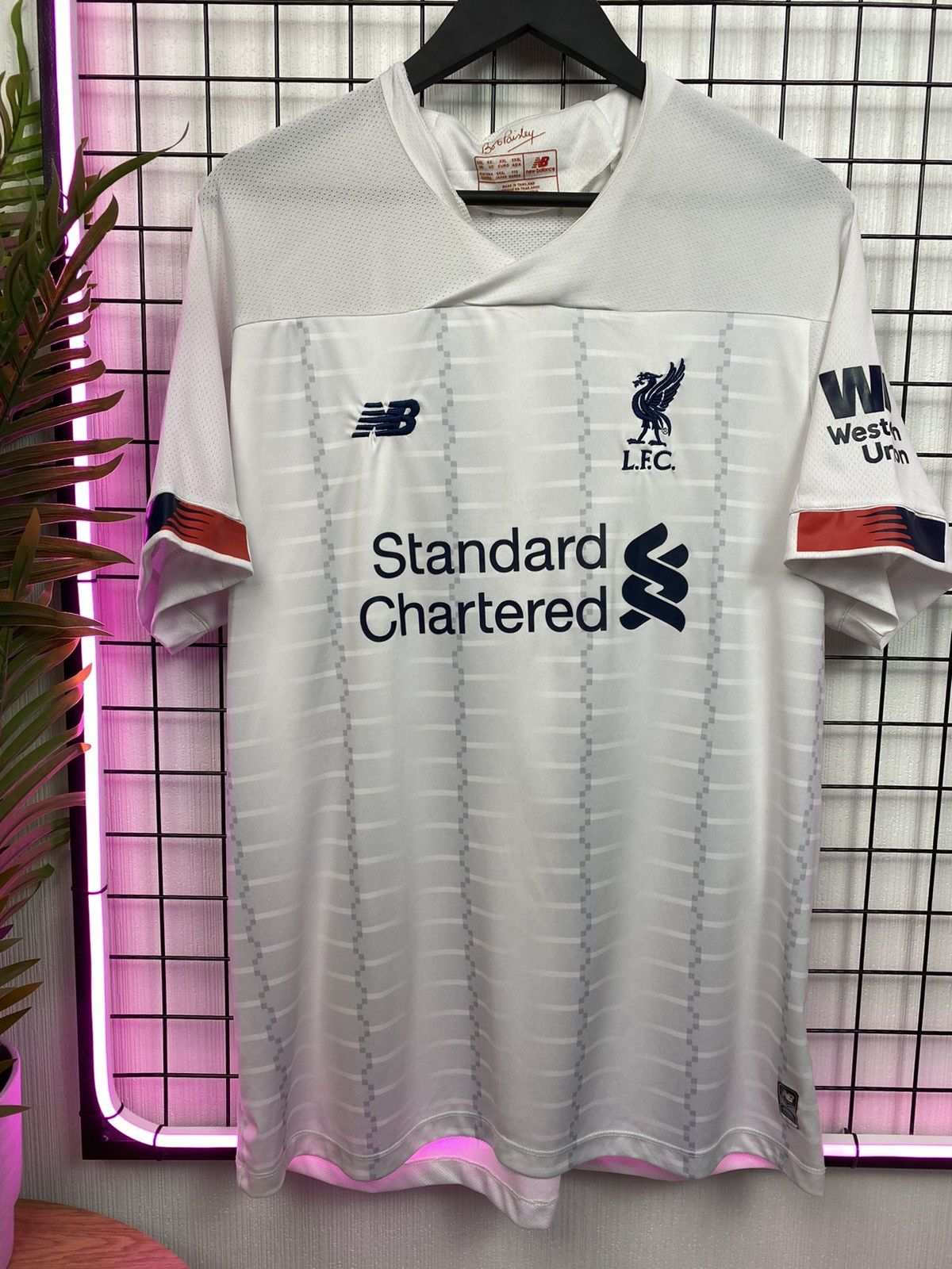 New Balance Liverpool 2019 2020 away kit jersey New Balance soccer XXL Size US XXL / EU 58 / 5 - 4 Thumbnail