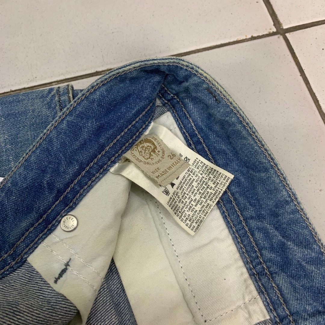 Beauty Beast × Hysteric Glamour × Japanese Brand Diesel distressed denim ripped Size US 31 - 6 Thumbnail