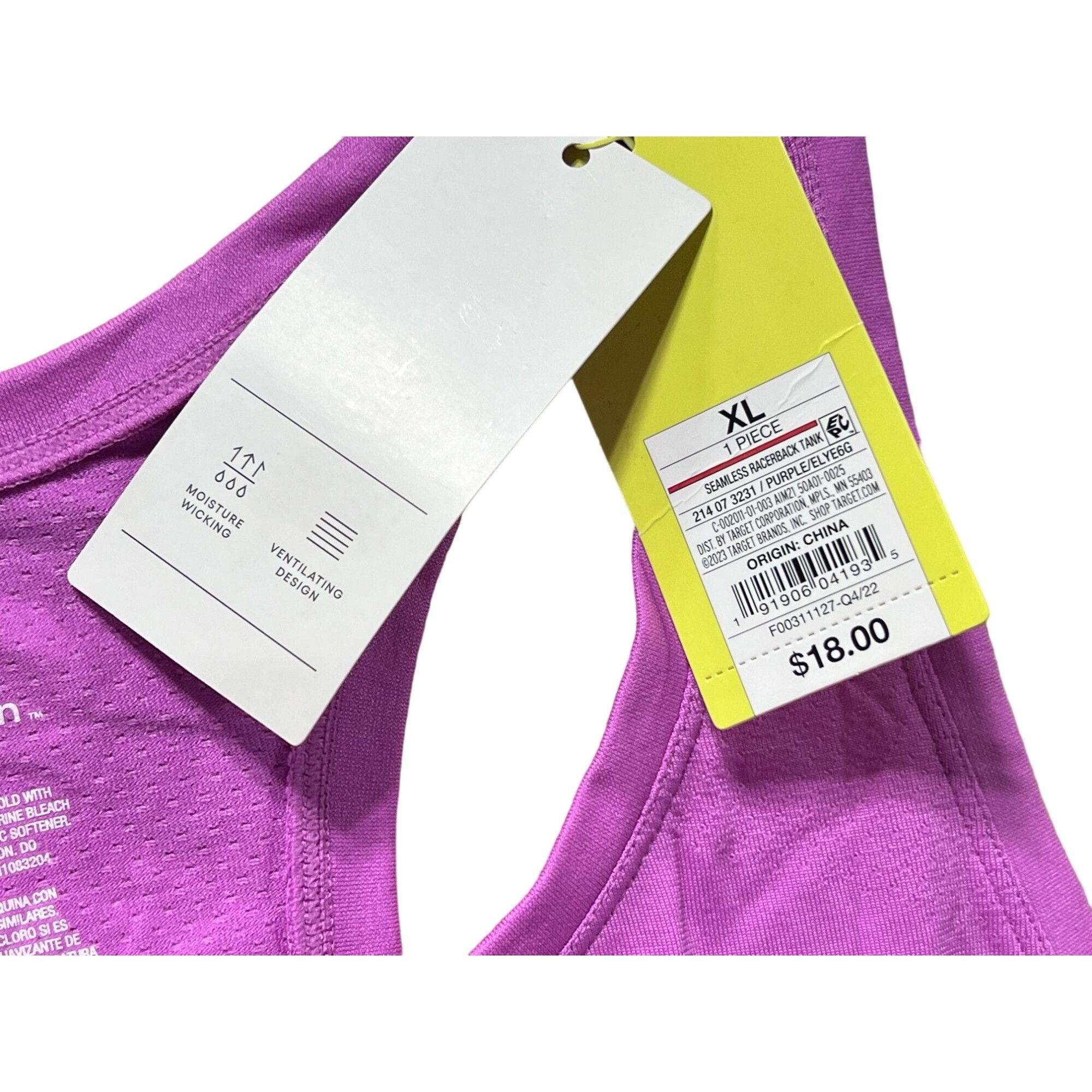 Other All In Motion- Women's Moisture Wicking Seamless Racerback T Size XL / US 12-14 / IT 48-50 - 8 Thumbnail