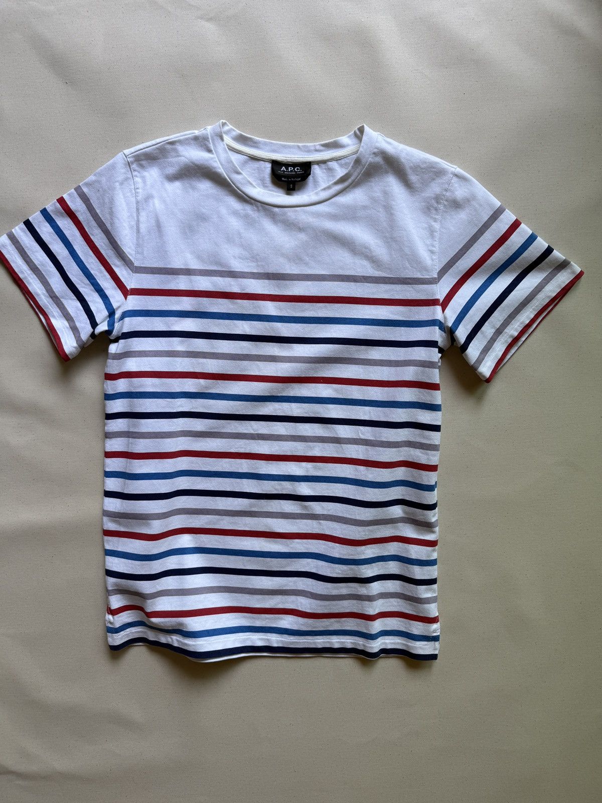 A.P.C. A.P.C. heavy cotton short sleeves t-shirt Size US S / EU 44-46 / 1 - 1 Thumbnail