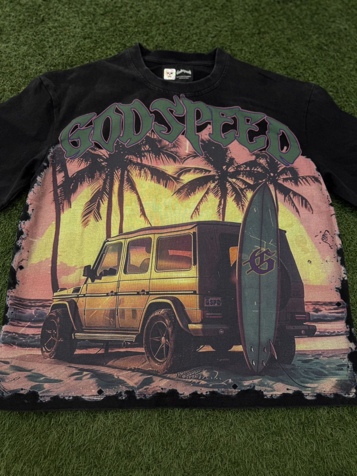 Godspeed Godspeed Black Miami G Wagon Tee Shirt Size S (NEW) Size US S / EU 44-46 / 1 - 2 Thumbnail