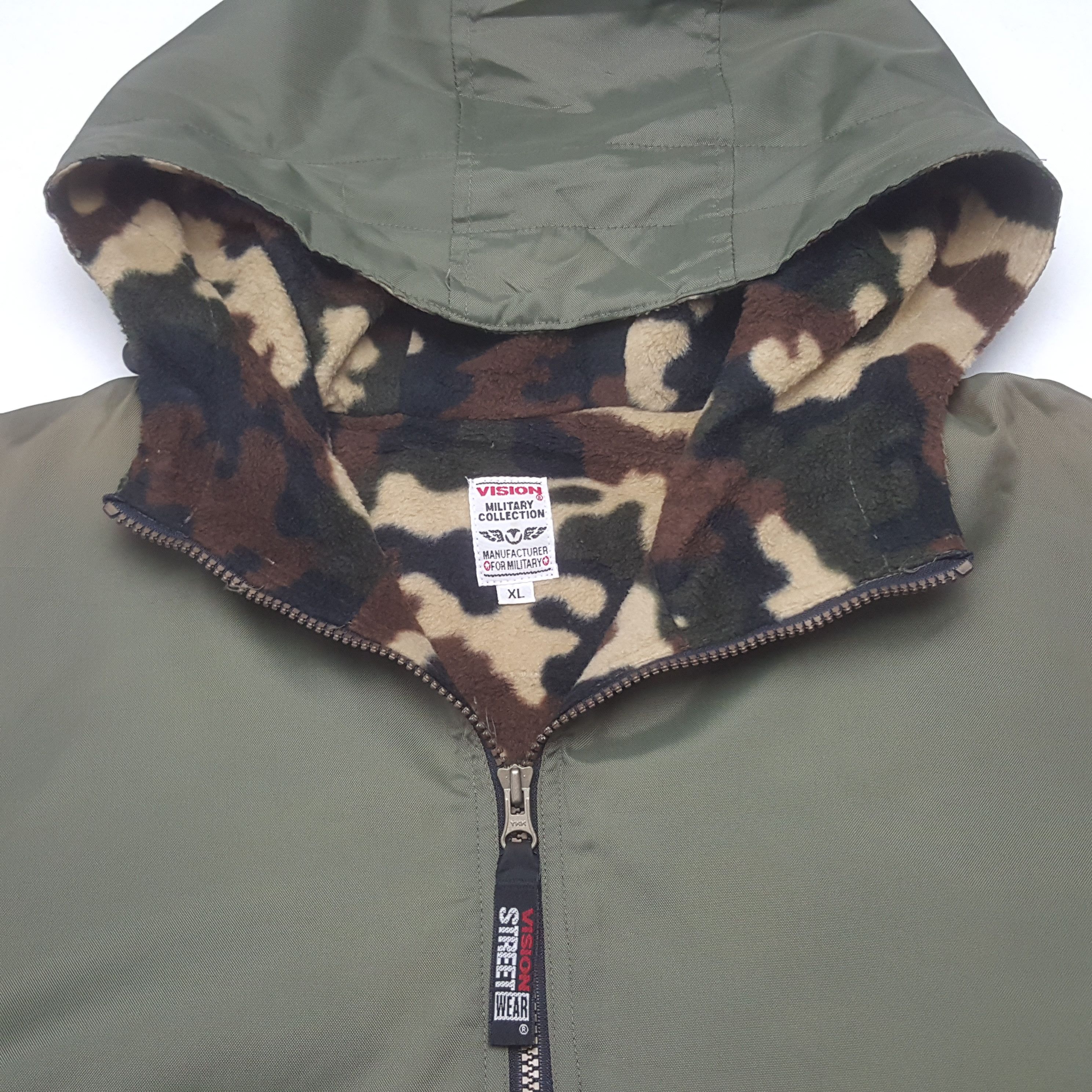 Vision Streetwear Vintage Vision Streetwear Outdoor Fleece Jacket C323N18 Size US XL / EU 56 / 4 - 4 Thumbnail