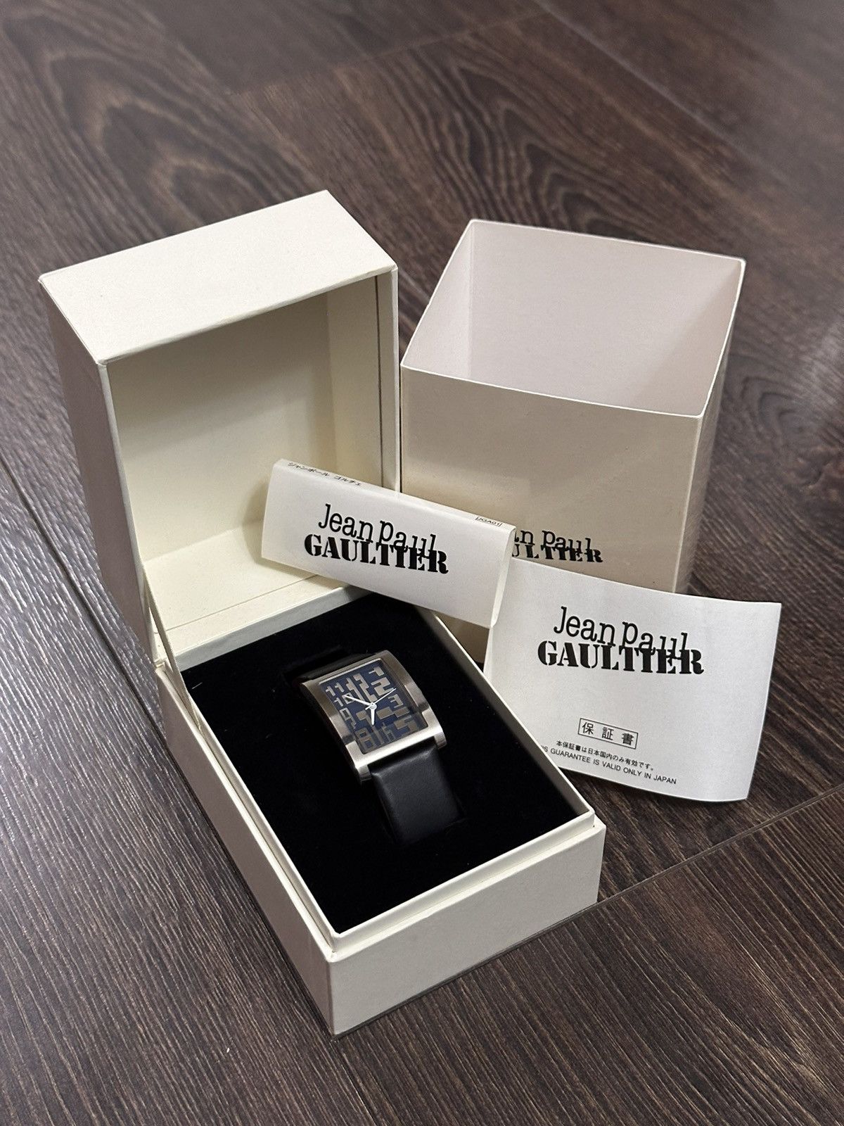 Jean Paul Gaultier 2006 Jean Paul Gaultier Abstract Asymmetrical Number Watch Size ONE SIZE - 11 Thumbnail