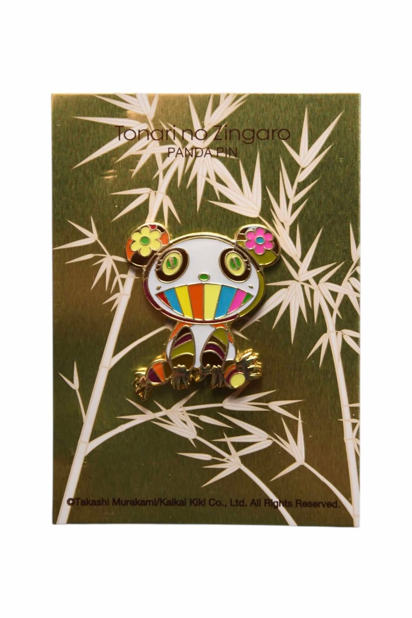 Takashi Murakami Takashi Murakami Panda metallic Brooche Pin Size ONE SIZE - 1 Thumbnail