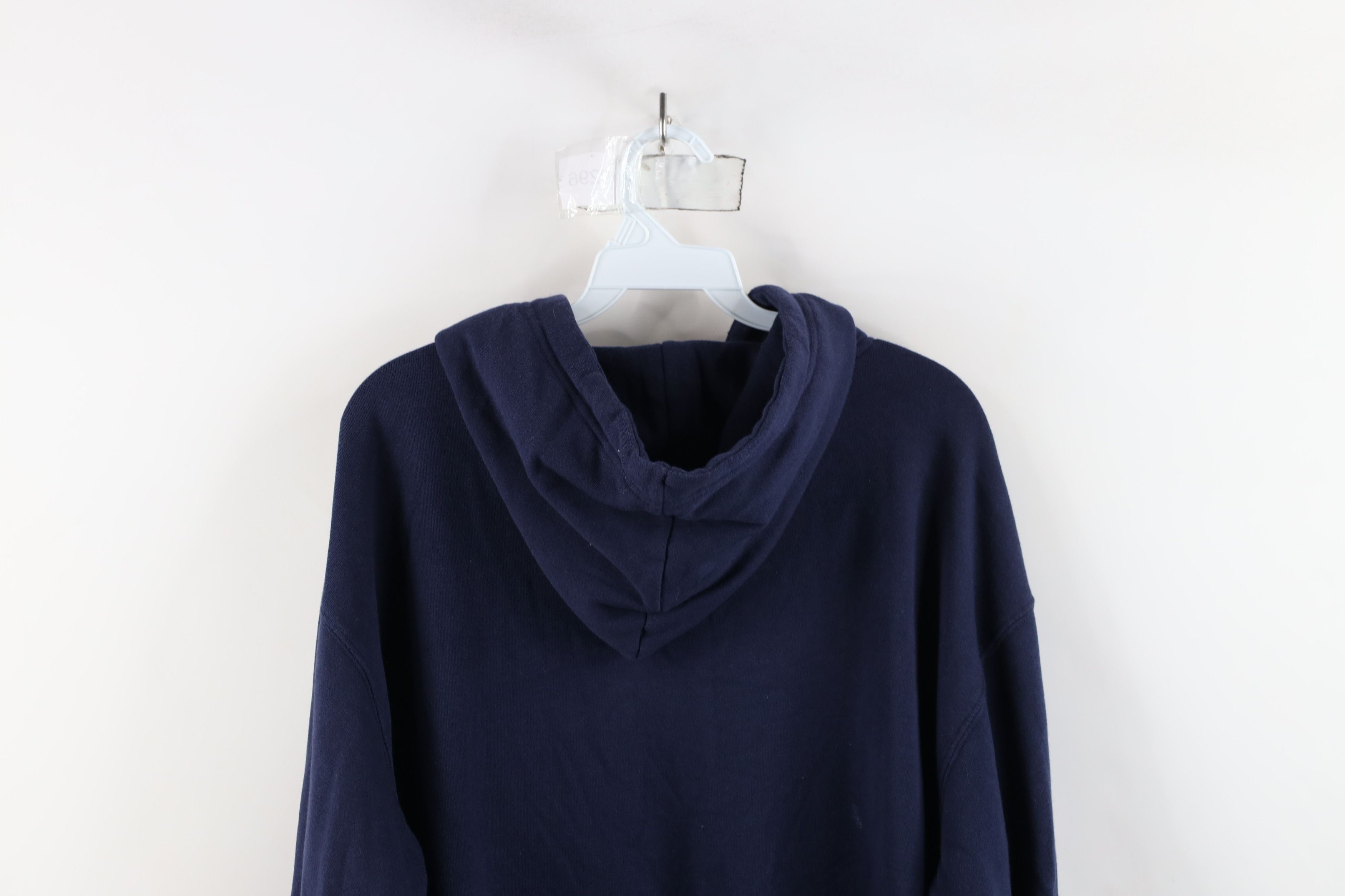 Vintage Vintage Faded University of Michigan Hoodie Sweatshirt Blue Size US L / EU 52-54 / 3 - 13 Thumbnail