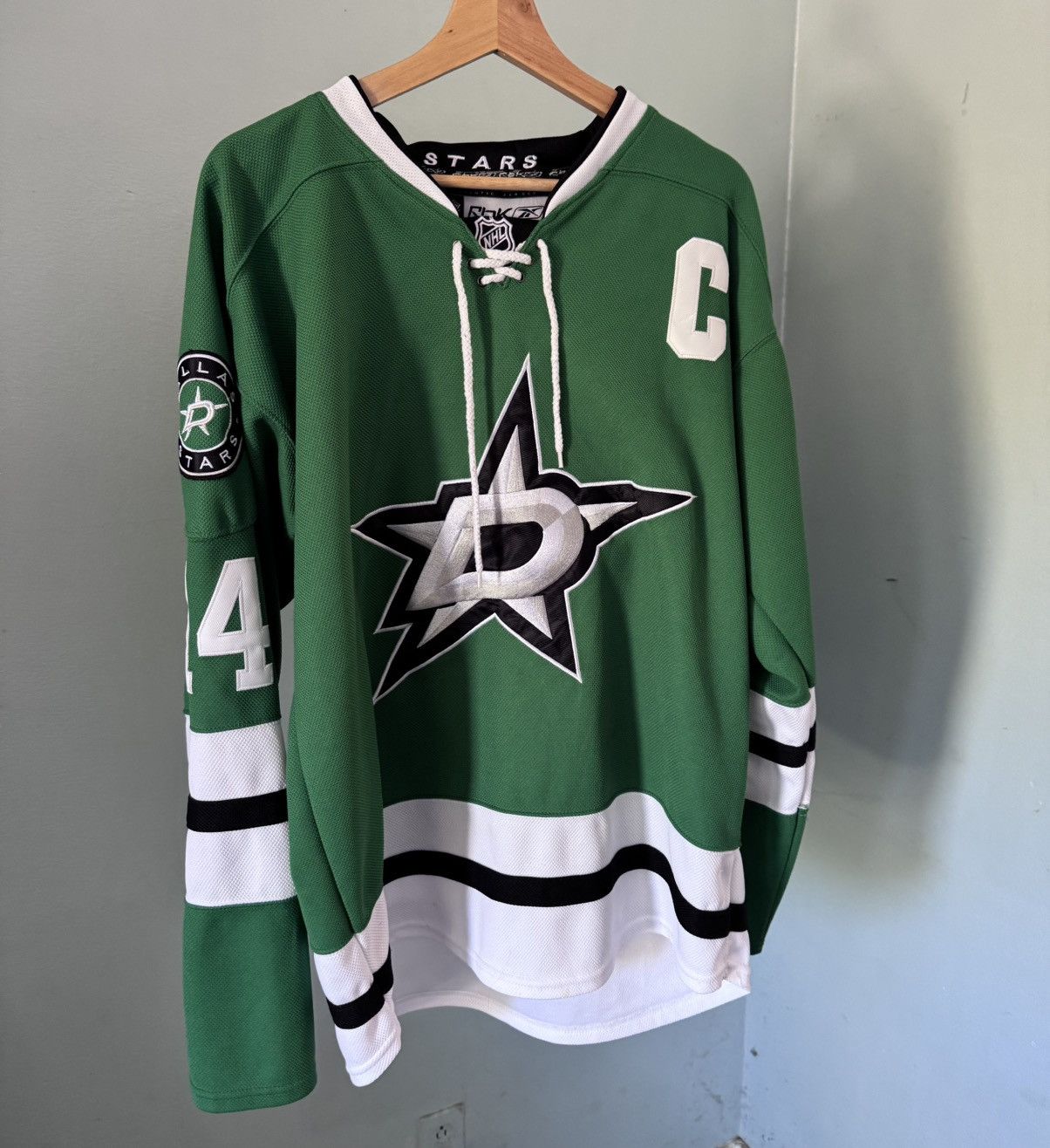 NHL NHL Green Dallas Stars Captain Hockey Jersey Benn 2XL Size US XXL / EU 58 / 5 - 2 Thumbnail