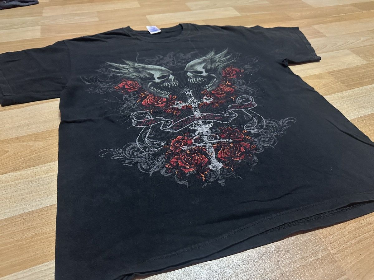 Affliction × Japanese Brand Rare🔥 Sick y2k Brats Graphics Tee Size US L / EU 52-54 / 3 - 3 Thumbnail
