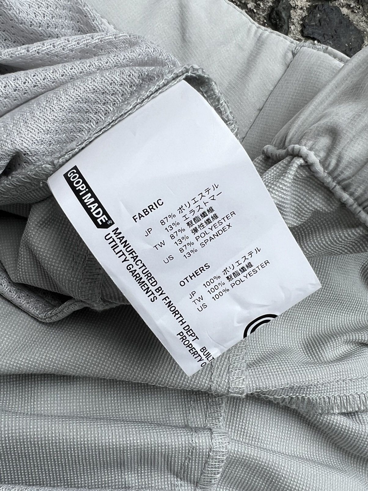 GOOPiMADE GOOPiMADE - AWGN-P1 3D - Wave-Form Utility Pants Size US 34 / EU 50 - 17 Thumbnail