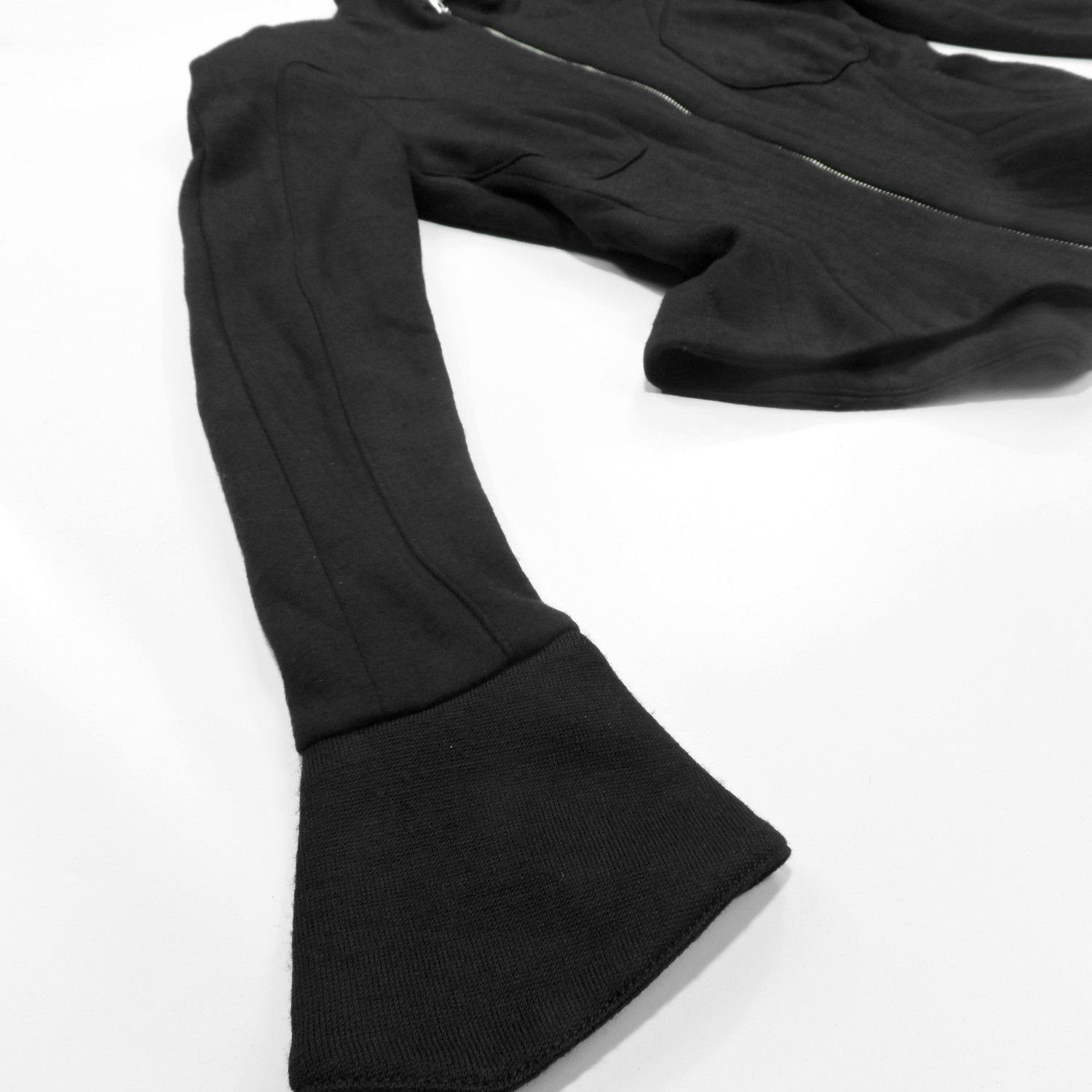 Thierry Mugler THIERRY MUGLER SCULPTED CORSETED SCUBA WOOL JACKET Size M / US 6-8 / IT 42-44 - 10 Thumbnail