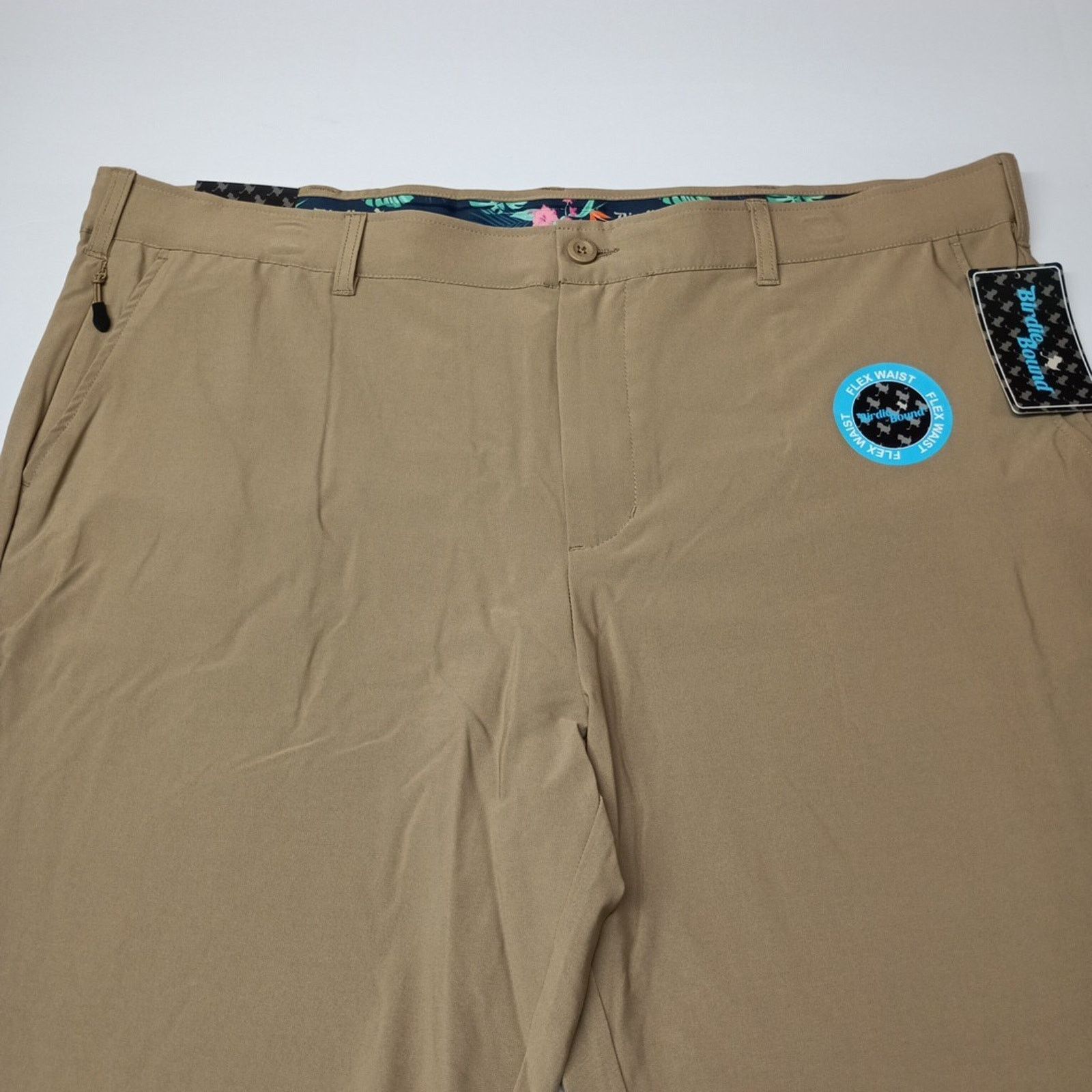 Other Birdie Bound Golf Pants Mens Size 42x30 Khaki Flex Straight Size US 42 / EU 58 - 4 Thumbnail