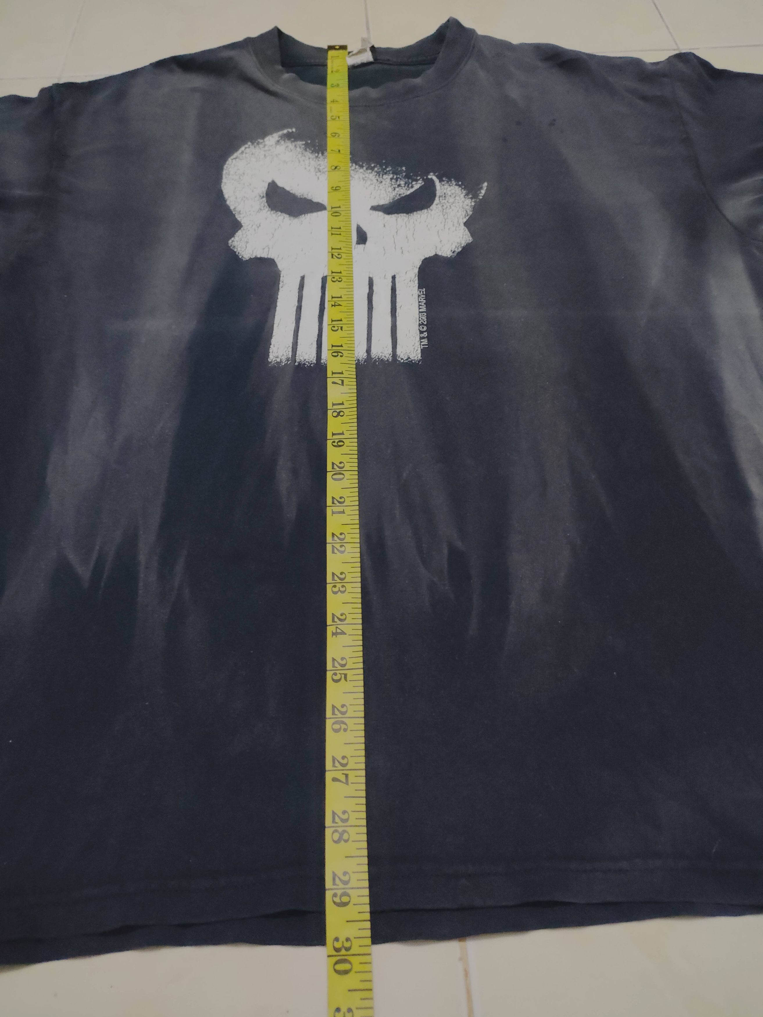 DC Comics × Vintage Vintage DC Comics Punisher Marvel Faded Tee Size US XL / EU 56 / 4 - 7 Thumbnail