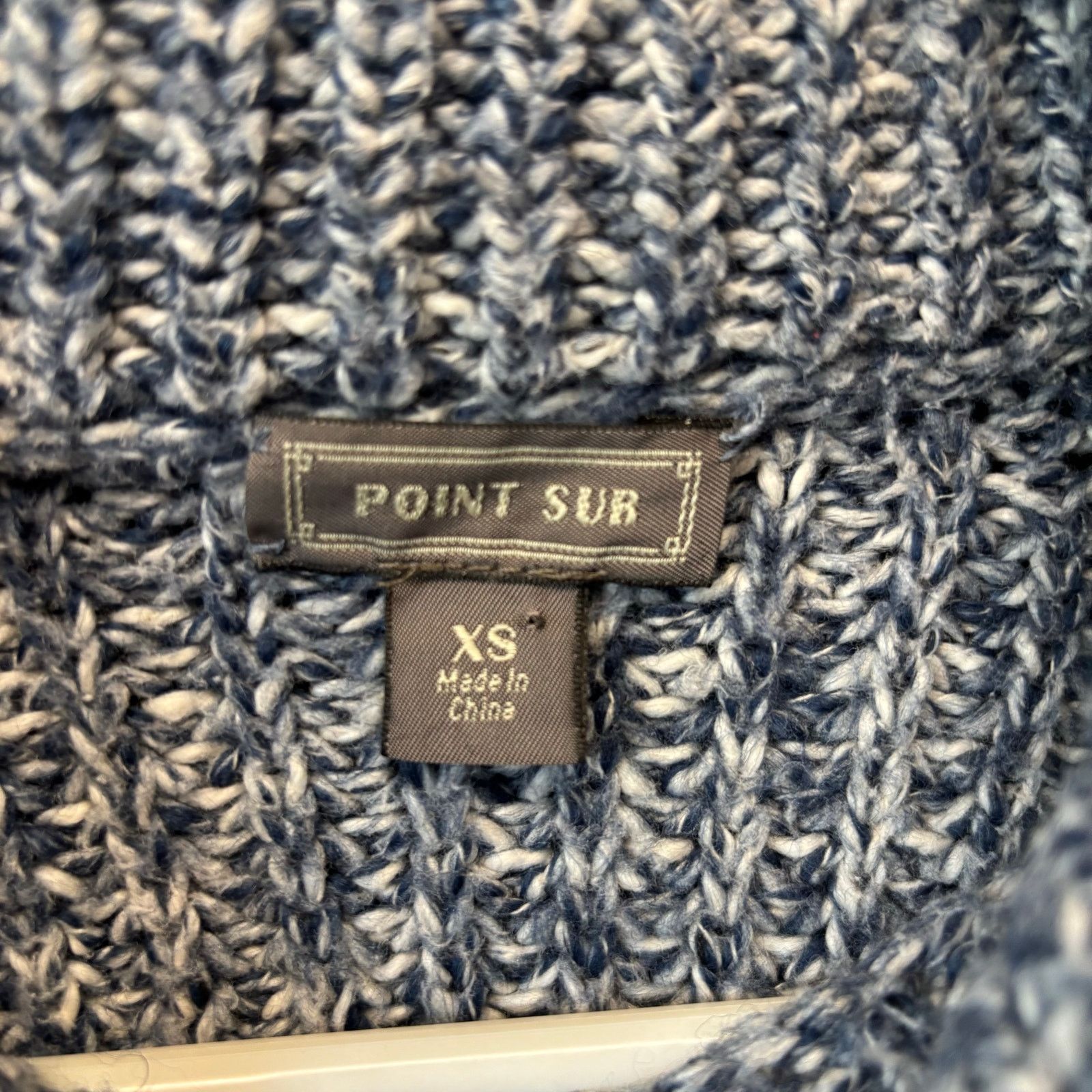 J.Crew Point Sur Sweater Fisherman Cable Knit Roll Neck Turtleneck Size XS / US 0-2 / IT 36-38 - 5 Thumbnail