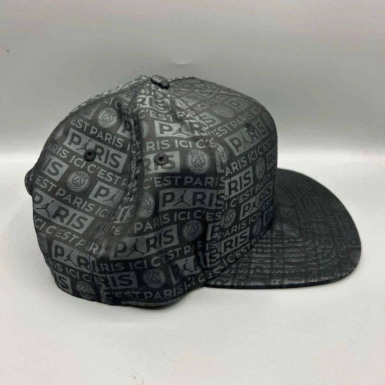 Jordan Brand Air Jordan Paris Saint Germain Hat All Over Logo Snap Back Size ONE SIZE - 5 Thumbnail