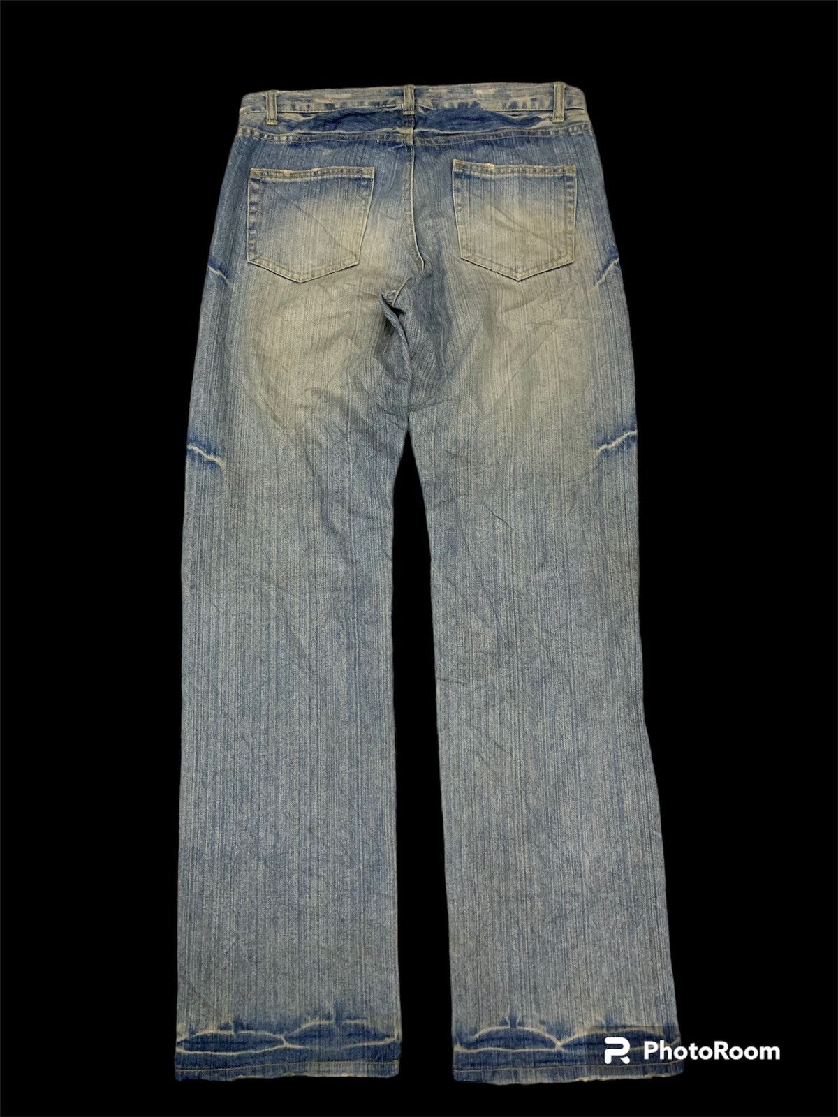 If Six Was Nine HYSTERIC GLAMOUR INSPIRED JAPANESE UNBRAND DISTRESSED Size US 32 / EU 48 - 2 Thumbnail