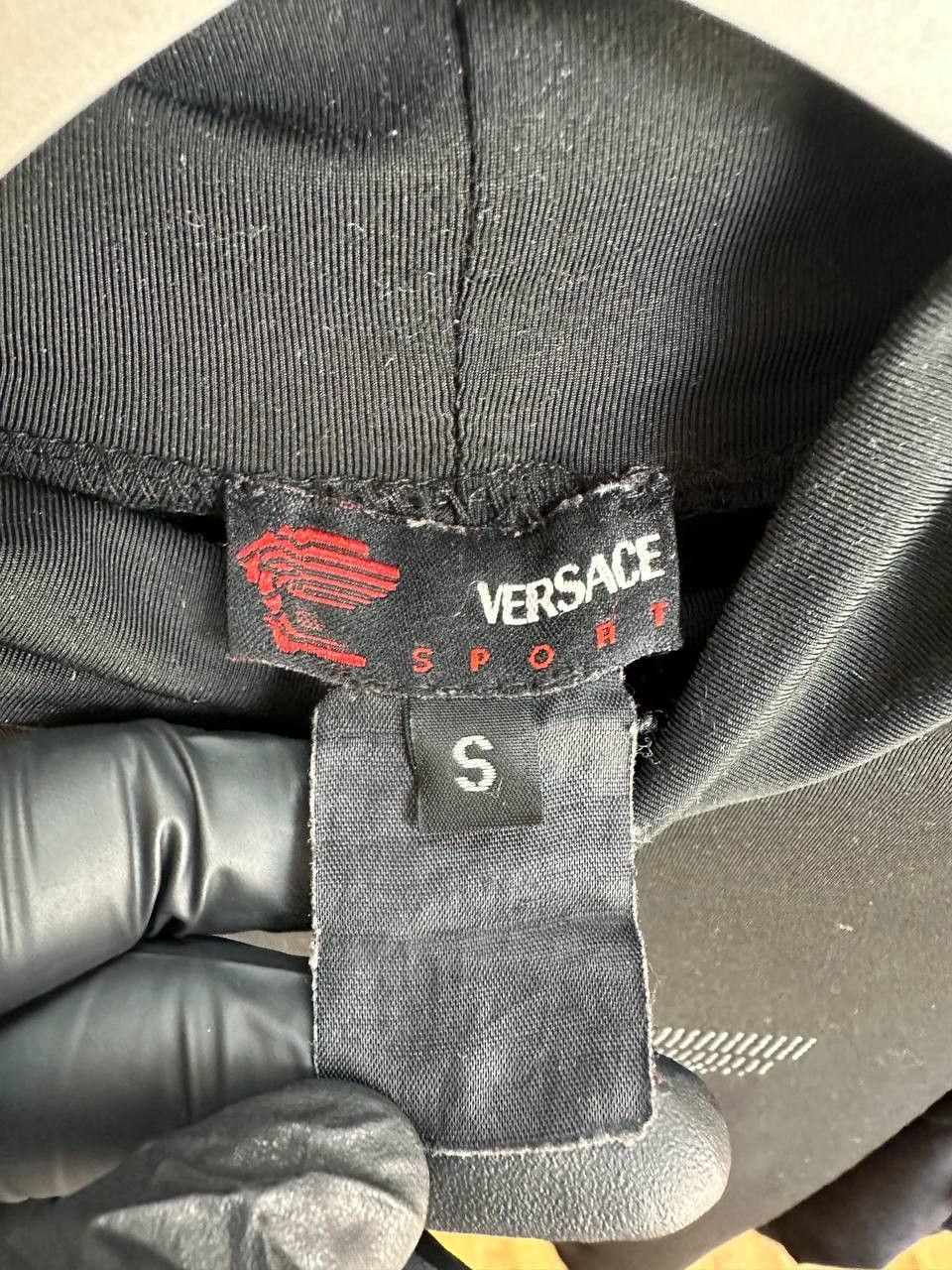 Versace Versace Sport Vintage Turtleneck Top with Rhinestone Medusa Size S / US 4 / IT 40 - 16 Thumbnail