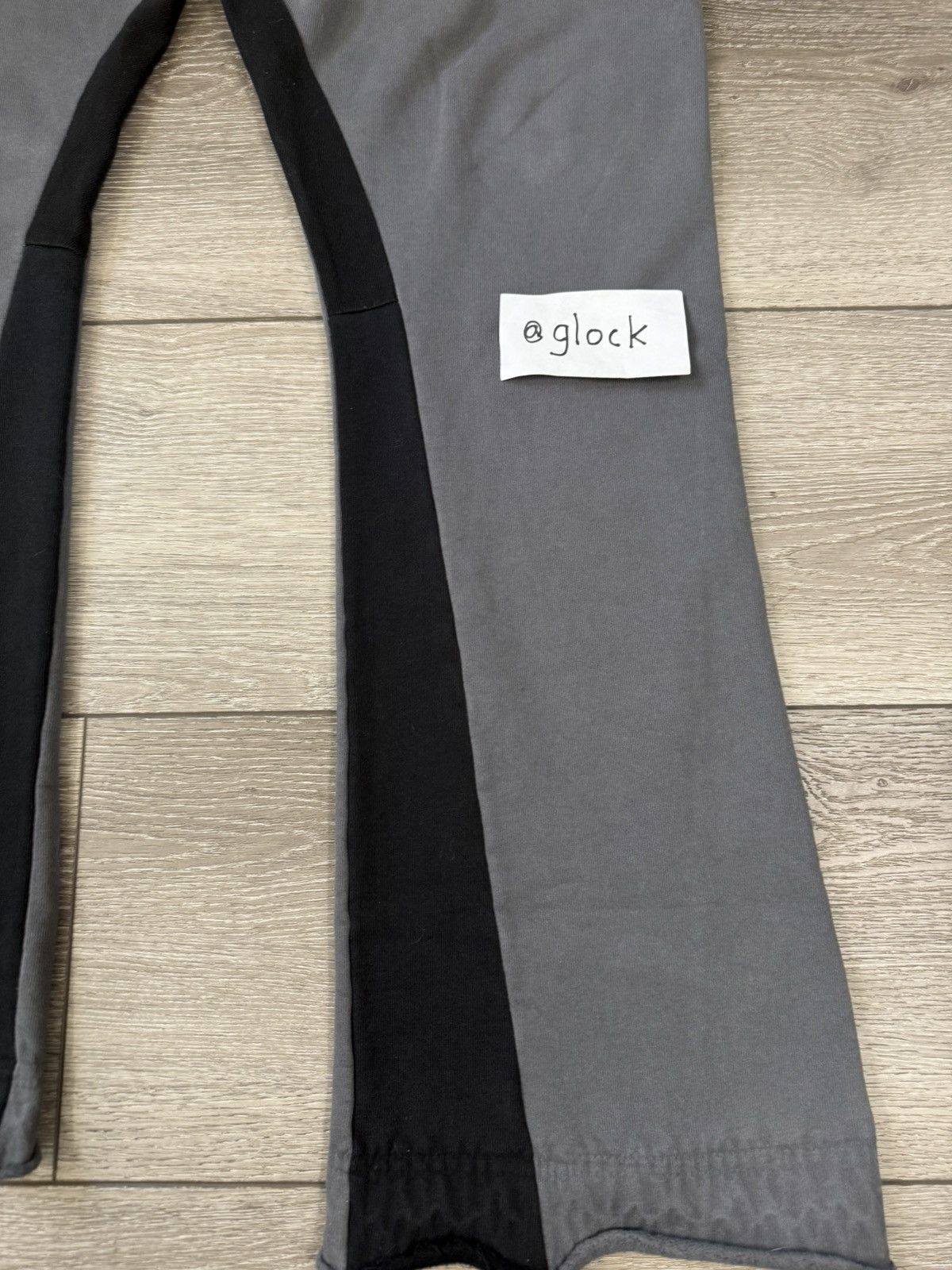 Gallery Dept. Gallery Dept Grey Black Flare Sweatpants Gallery Department Size US 34 / EU 50 - 4 Thumbnail