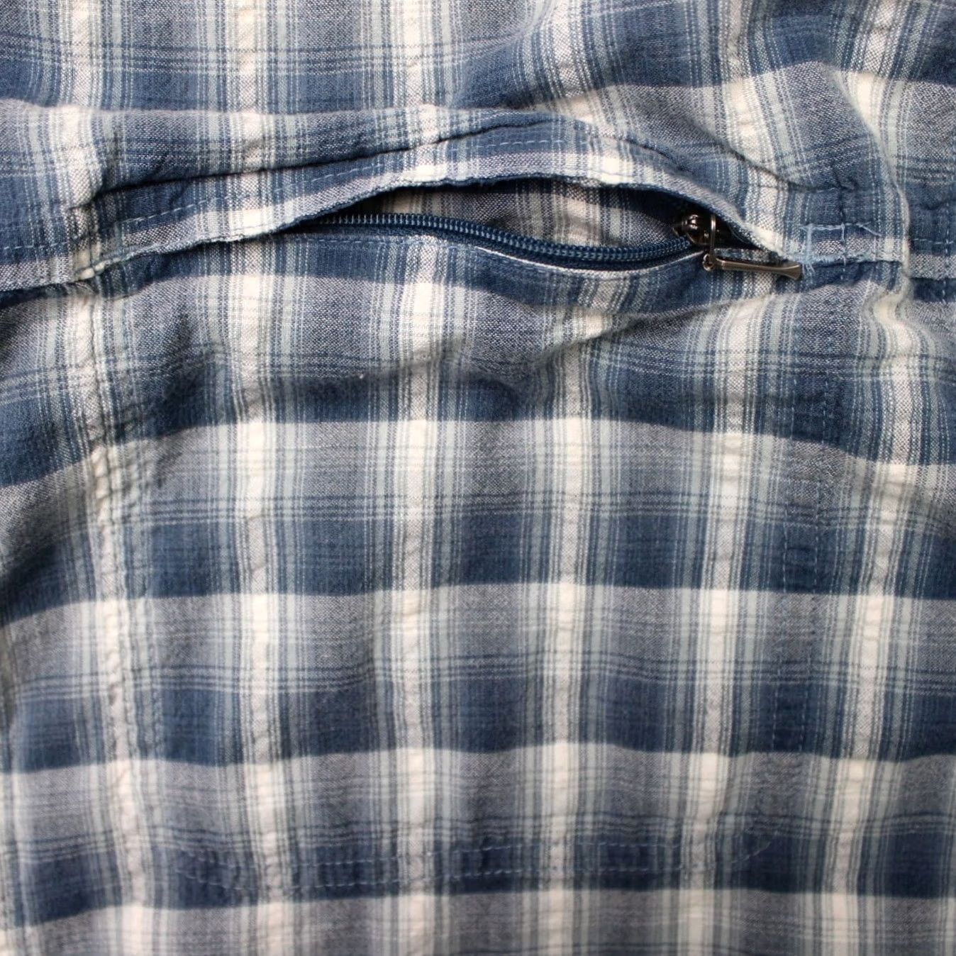 Vintage Mountain Warehouse Shirt Men 2XL Blue Plaid Short Sleeve Cotton Button-Up Shirt Mens Regular Fit Adult 2XL Blue 90s Theme Size US XXL / EU 58 / 5 - 6 Thumbnail