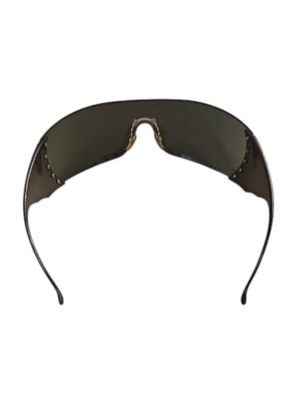 Dior Dior Bike 4 Shield Sunglasses in Gunmetal, c.2000s Size ONE SIZE - 4 Thumbnail