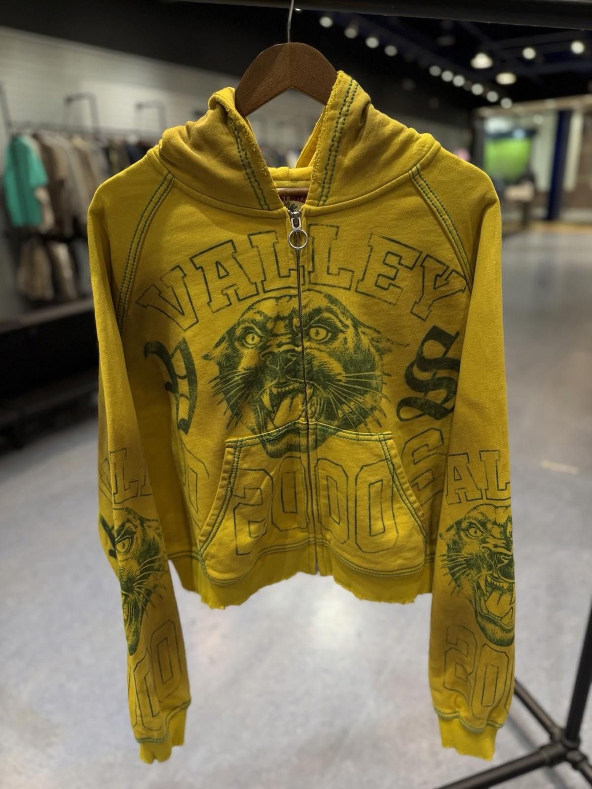 Vale Medium - Vale Zip Up Brazil Hoodie Authentic Valley Yellow Size US M / EU 48-50 / 2 - 3 Thumbnail