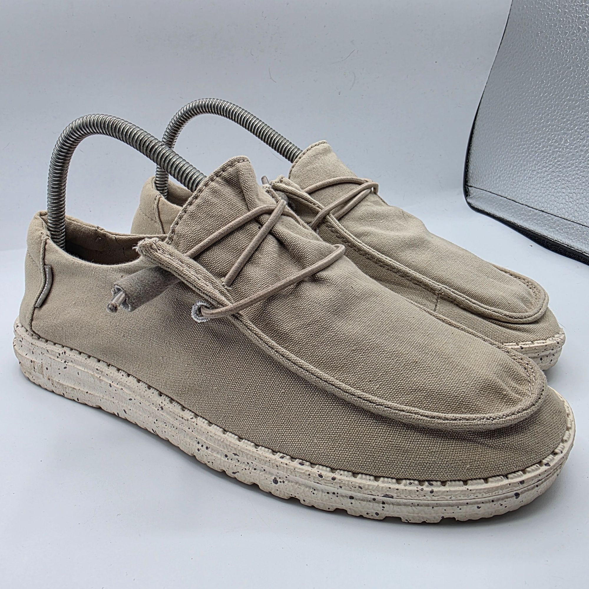 Other Hey Dude Wendy Grey Womens Size 8 Beige Shoes Casual Walking Size US 8 / IT 38 - 1 Thumbnail