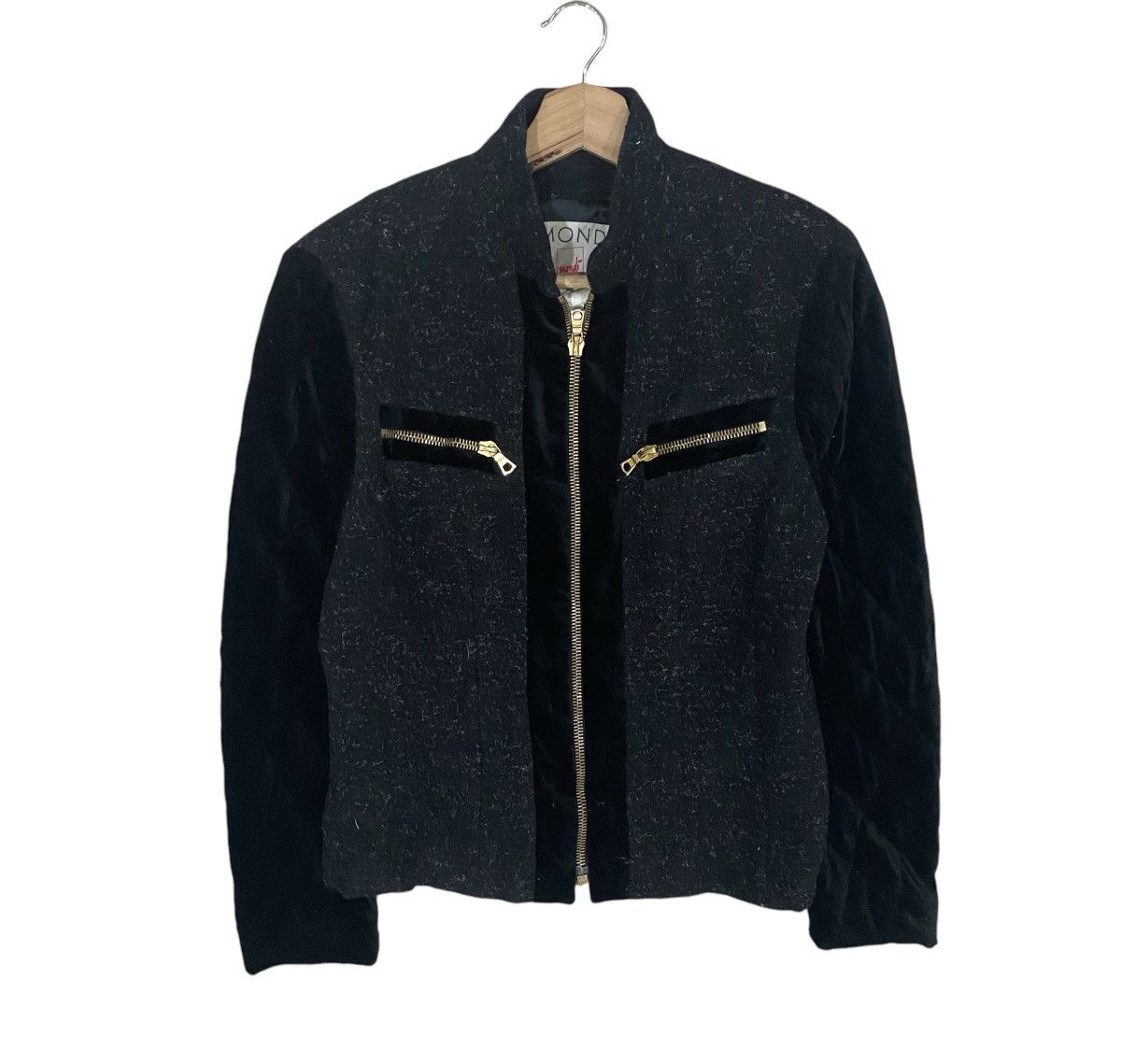 Designer × If Six Was Nine VINTAGES MONDI PUNK WOOL ZIPPER RIRI JACKET Size US XS / EU 42 / 0 - 1 Thumbnail