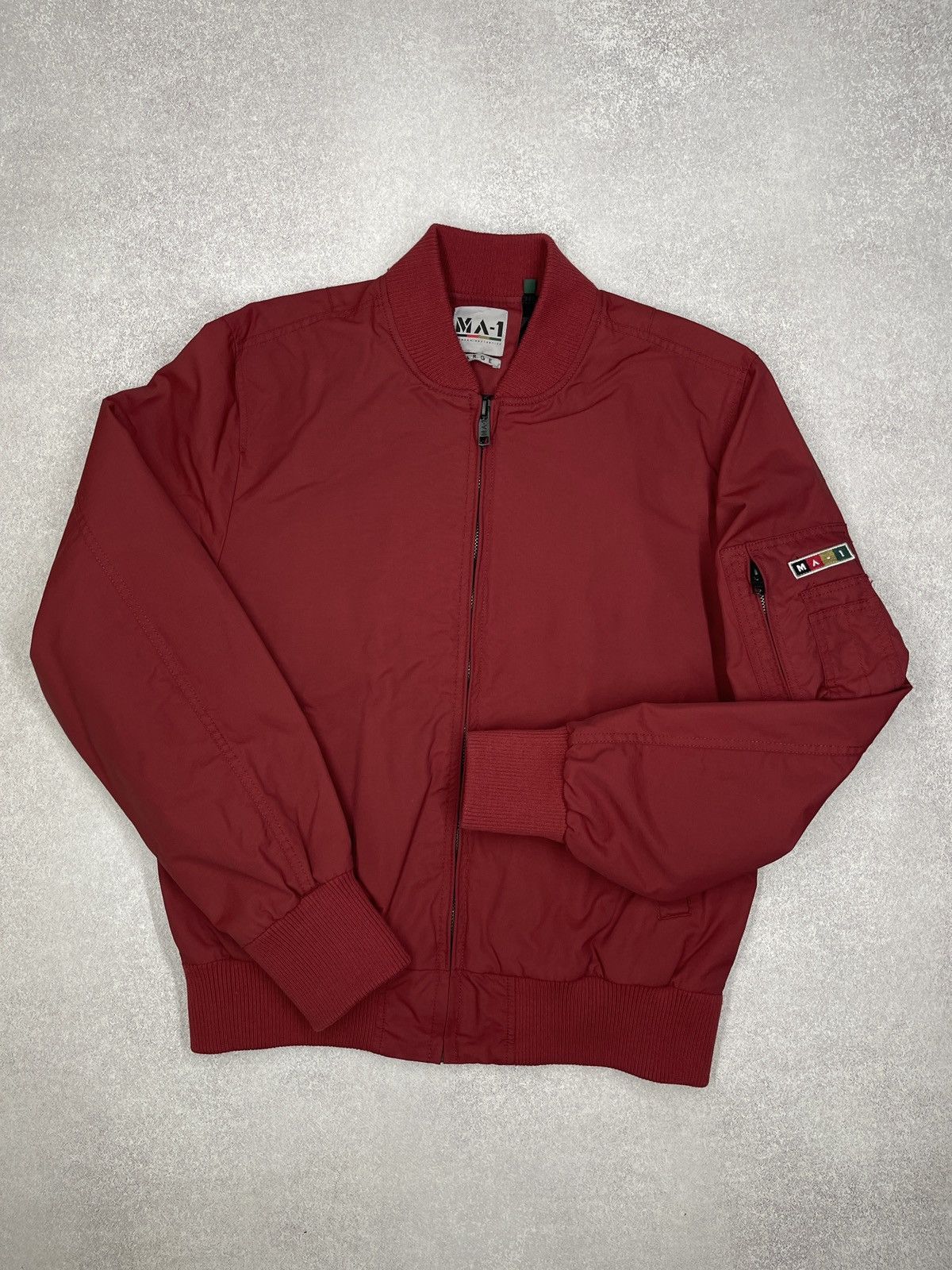 Alpha Industries Mens MA-1 Nylon Flayer Bomber Modern Aesthetics Alpha Size US L / EU 52-54 / 3 - 2 Thumbnail