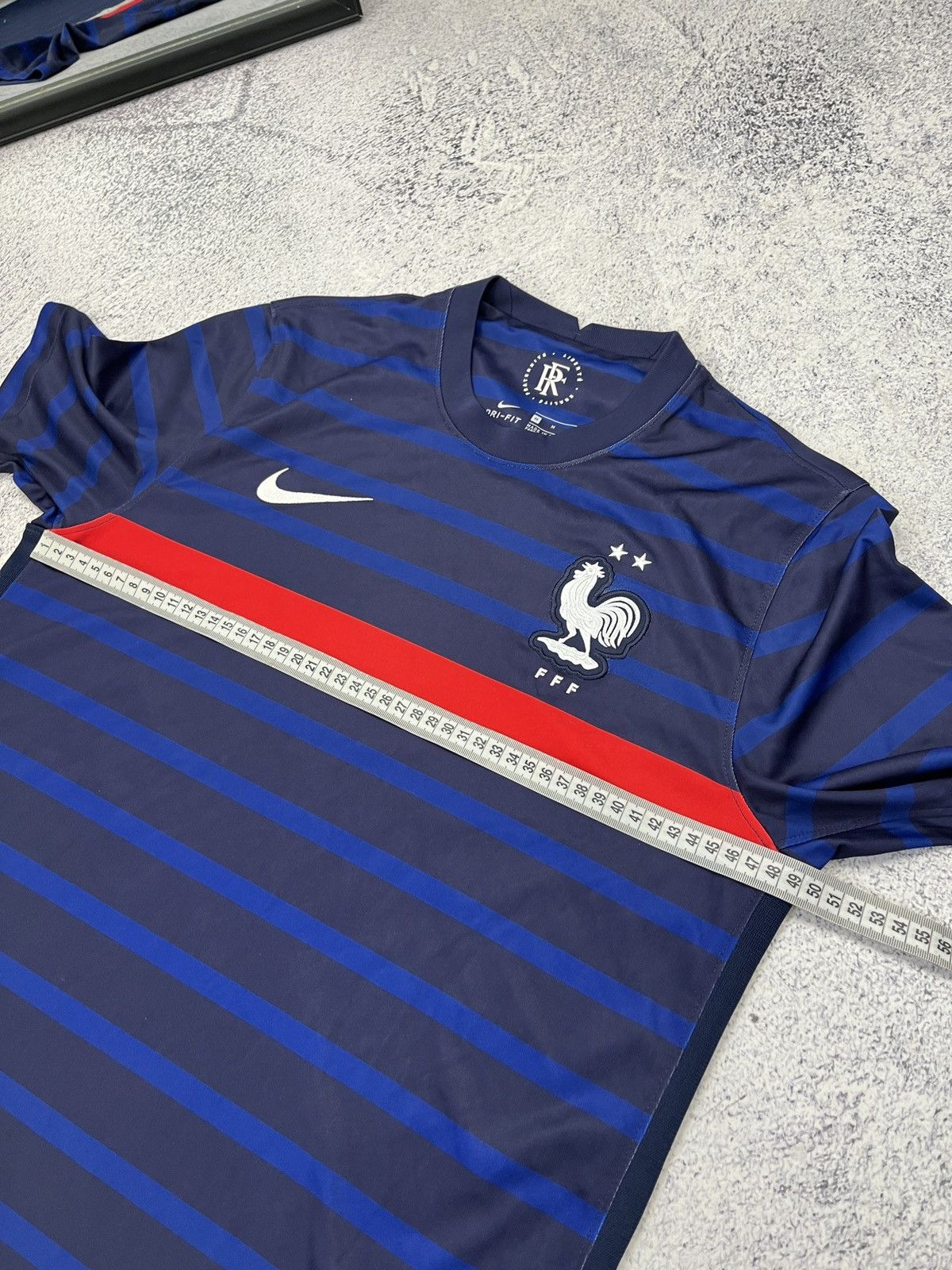 Nike Nike France 2020/21 Soccer Jersey Blockcore Rare Streetwear Size US M / EU 48-50 / 2 - 11 Thumbnail