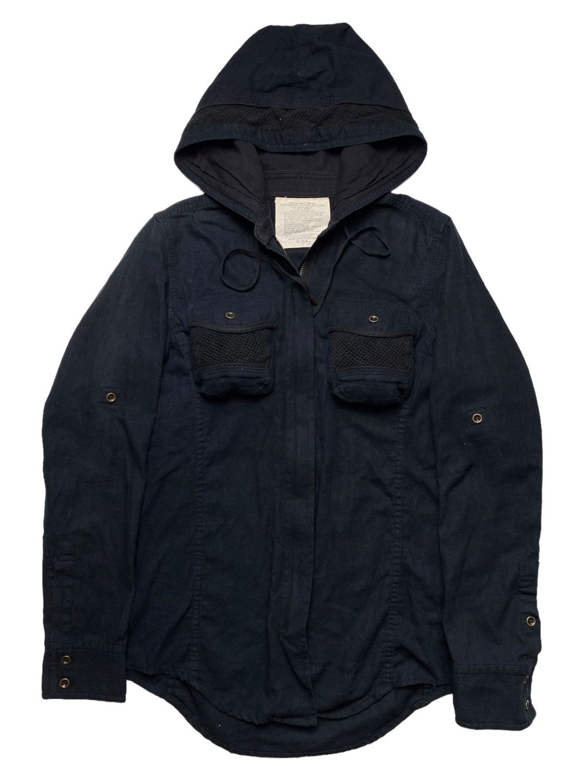 トップス 2000s GOA shirts hoodie 2000s GOA shirts hoodie