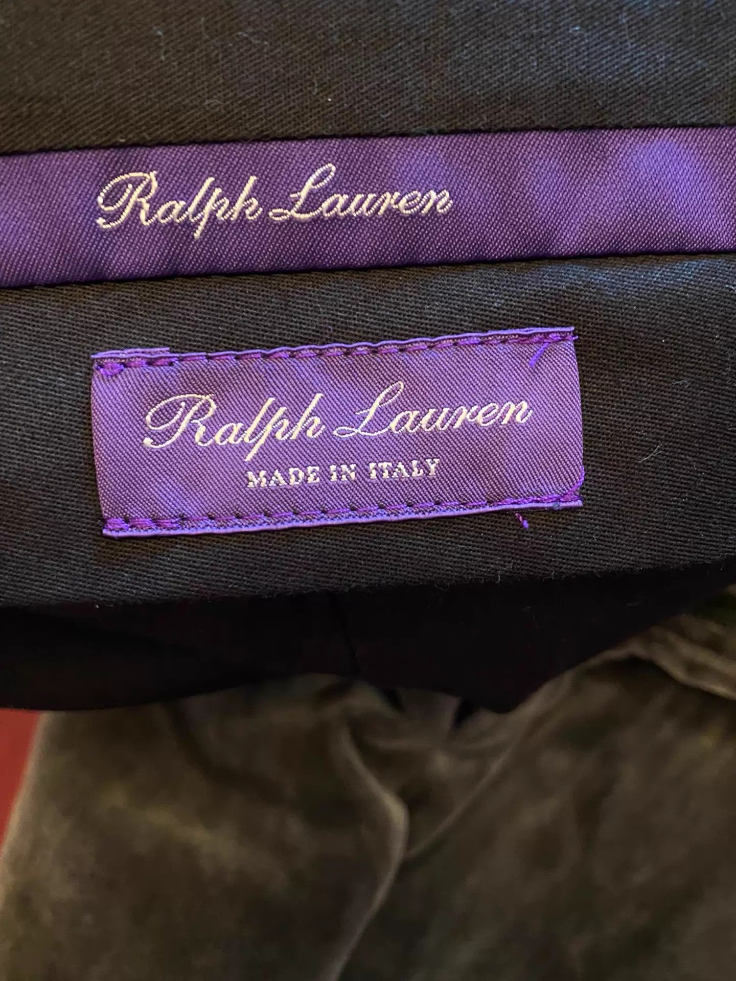 Polo Ralph Lauren RL Purple Label RRL Italian Velvet Naples Trousers Size US 32 / EU 48 - 6 Thumbnail