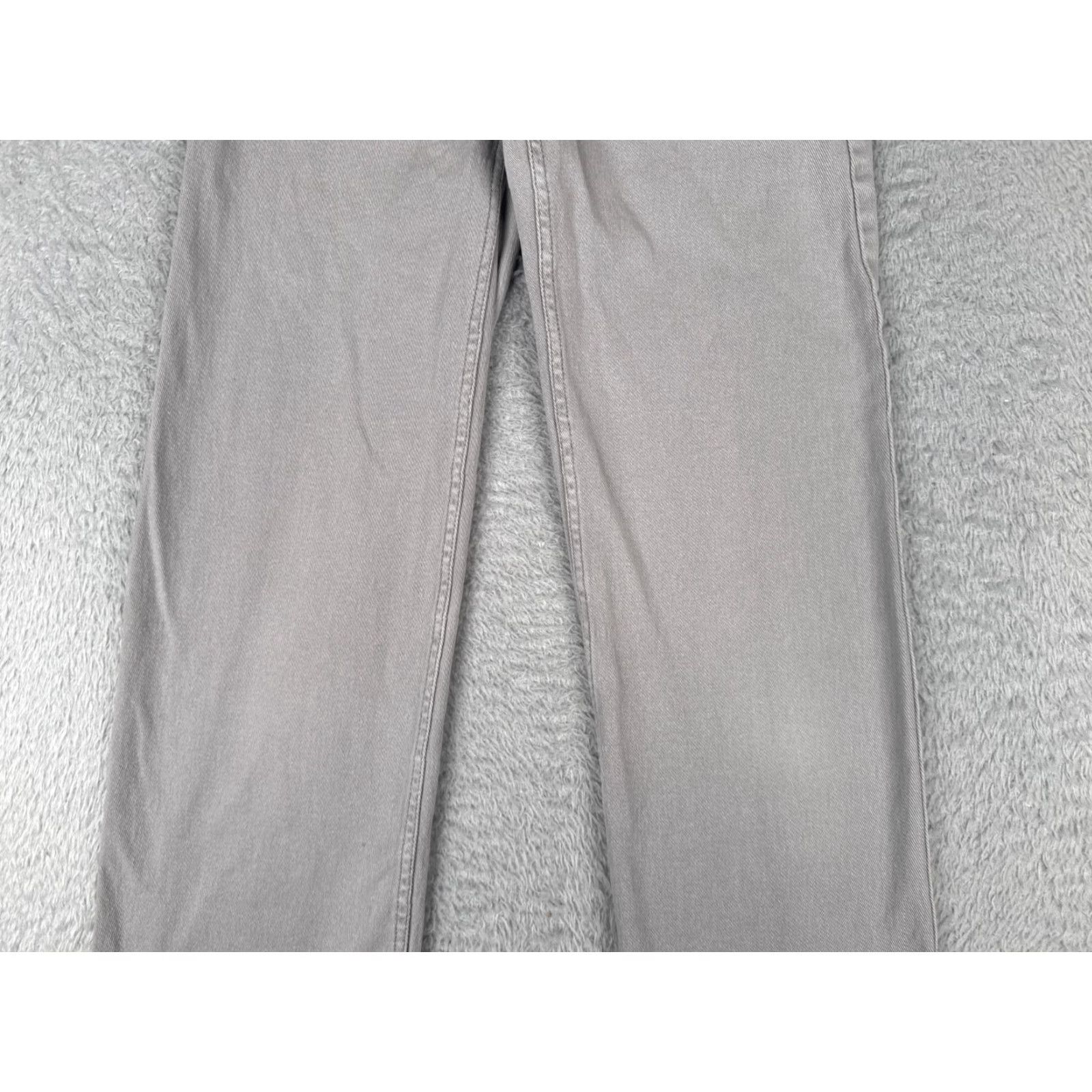 Vintage Divided Jeans Womens Gray Denim Wide Leg Mid Rise Zip Fly 24x29 Cotton Blend 2 Size 26" / US 2 / IT 38 - 3 Thumbnail