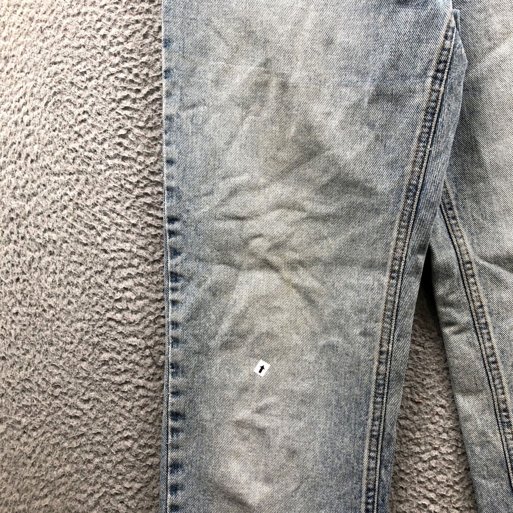 Calvin Klein VINTAGE Calvin Klein Jeans Sandblast 5 Pocket Jean 27x32 Womens Size 8 Blue Straight Fit Womens Jeans Size 27" / US 4 / IT 40 - 6 Thumbnail