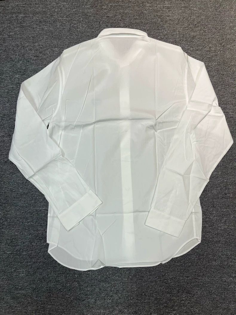 Dior Dior Blue CD letter embroidered white long-sleeved shirt Size US XS / EU 42 / 0 - 2 Thumbnail