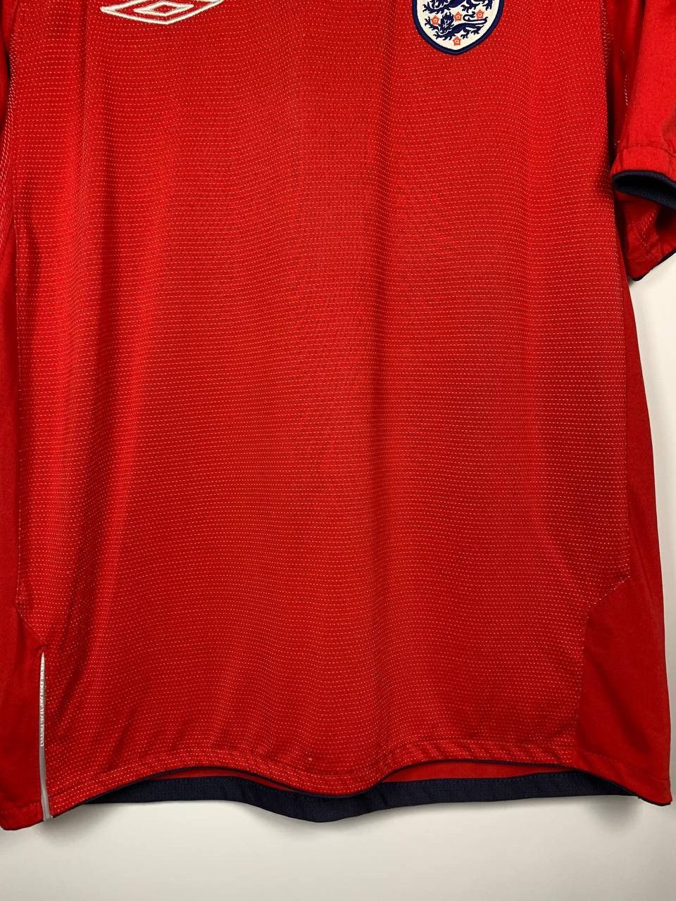 Umbro England Away Football Shirt 2006 Umbro Red Jersey Size US L / EU 52-54 / 3 - 3 Thumbnail
