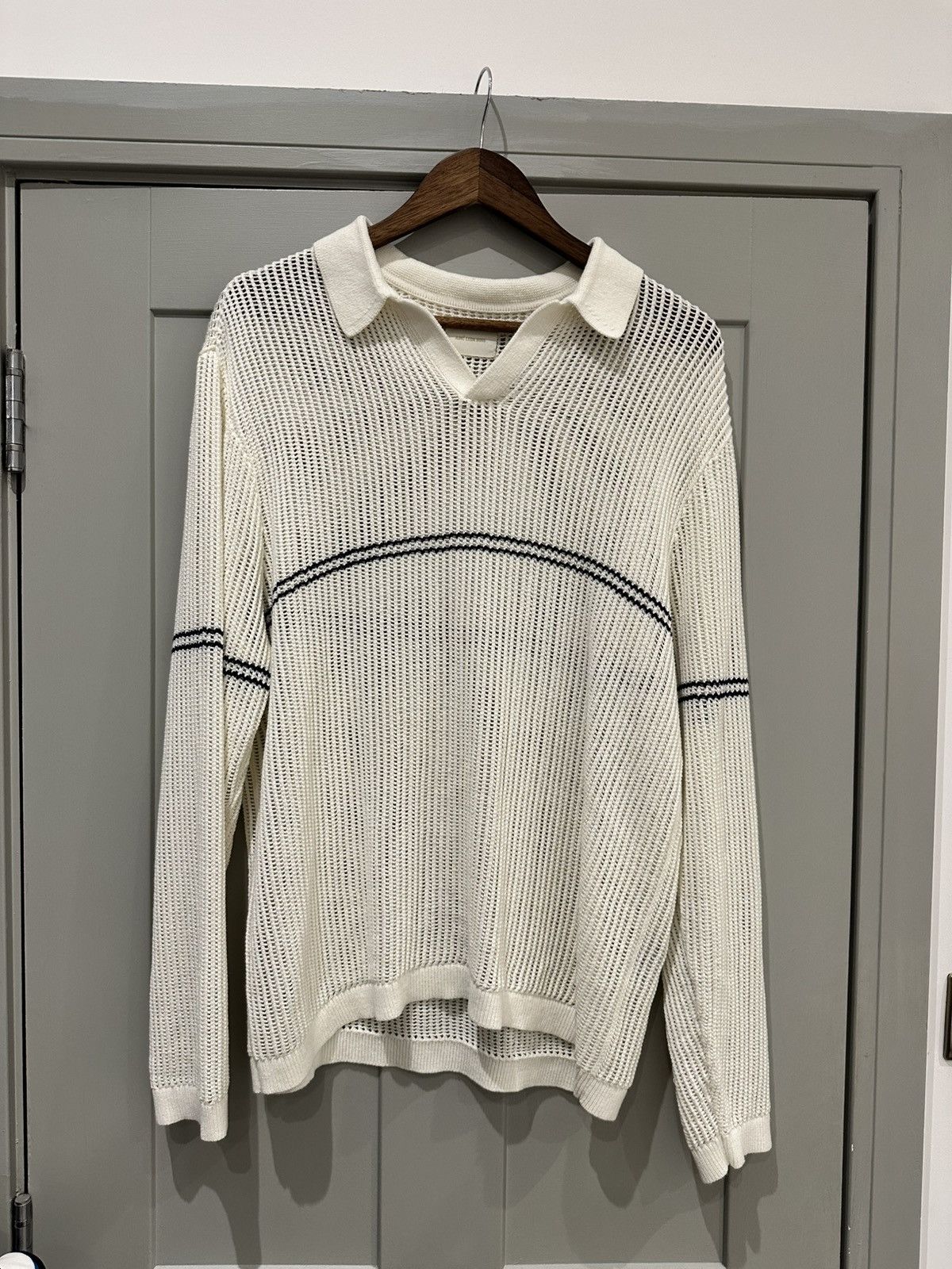 Aime Leon Dore Mesh Stripe Polo Size US L / EU 52-54 / 3 - 1 Thumbnail