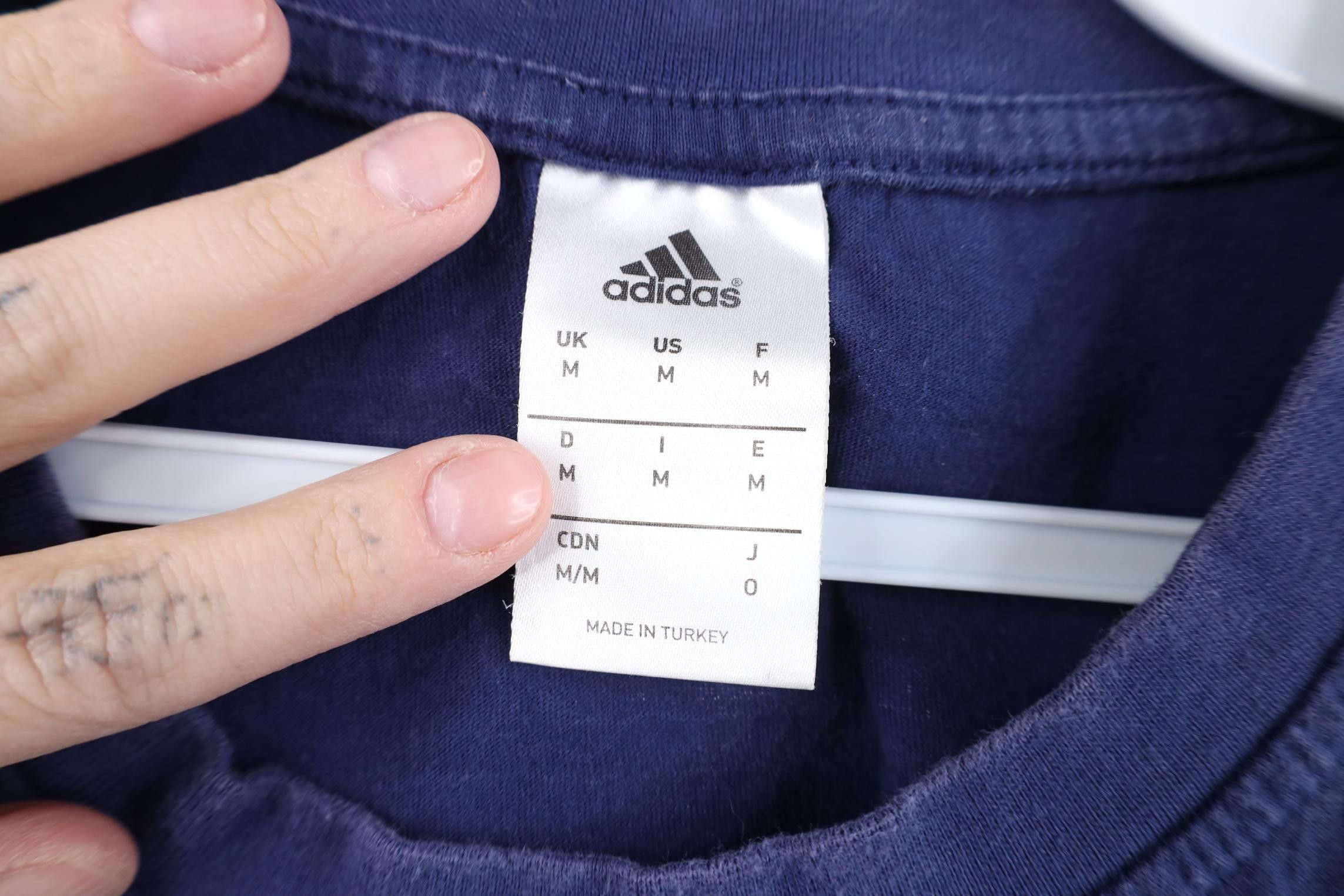 Adidas Y2K Adidas 2014 Boston Marathon Short Sleeve T-Shirt Blue Size US M / EU 48-50 / 2 - 8 Thumbnail