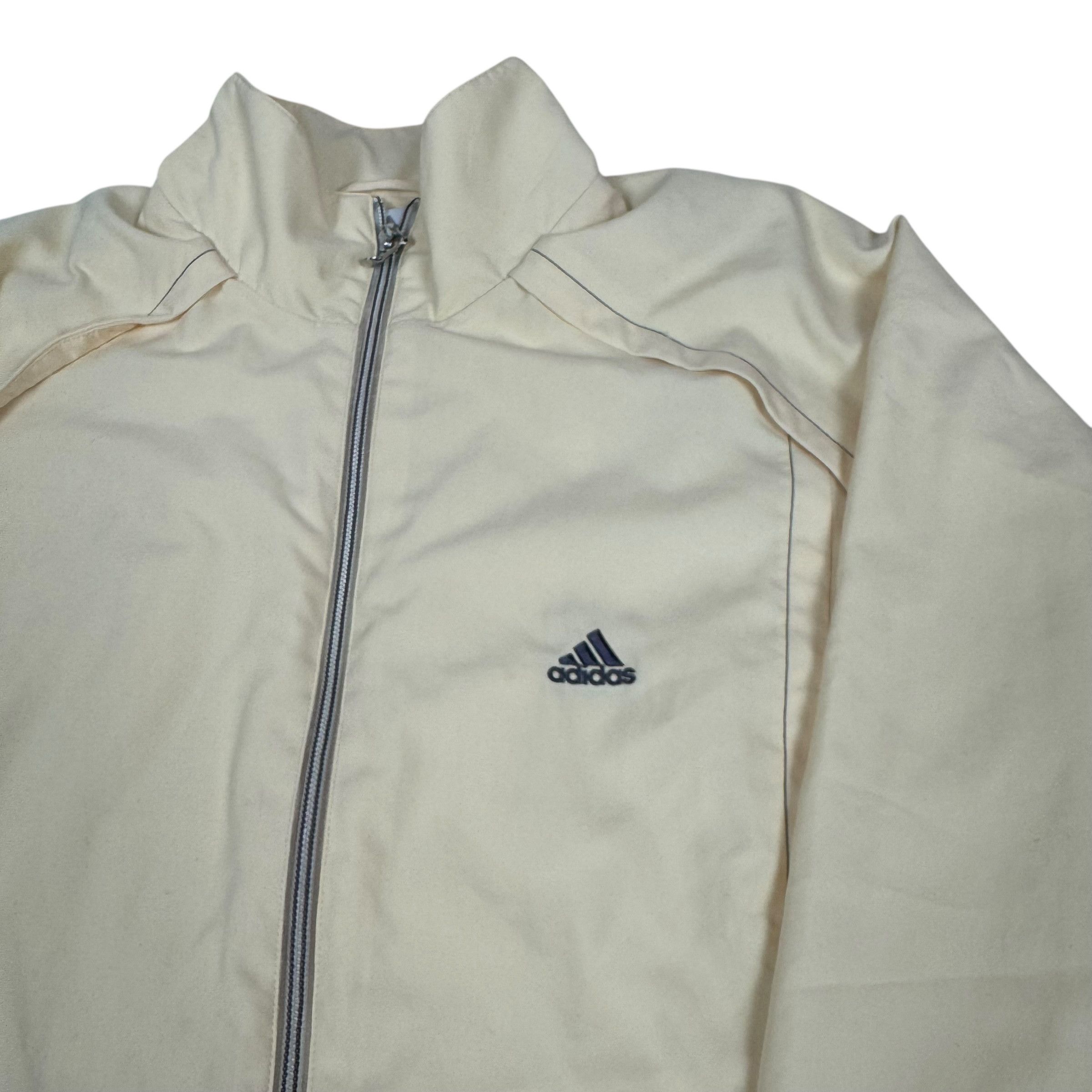 Adidas Adidas Women's Logo Long Sleeve Pockets Full Zip Jacket Size S / US 4 / IT 40 - 4 Thumbnail
