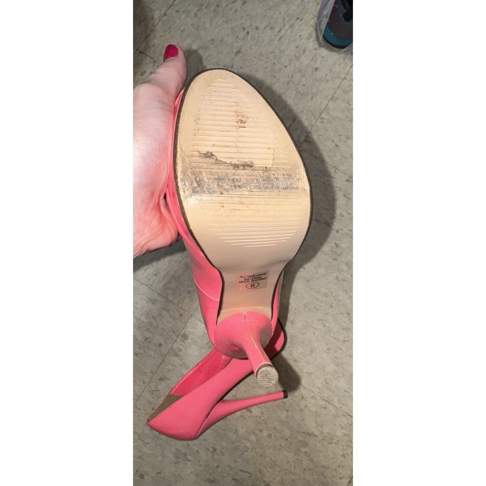 Other Deb High Heels Size 6 fluorescent pink Size US 6 / IT 36 - 10 Thumbnail