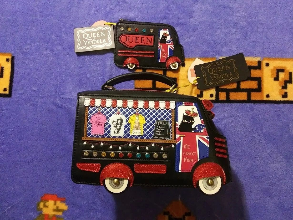 Other Queen Vendula London Crazy Tour Bus Bag + Coin Purse Bundle Size ONE SIZE - 1 Thumbnail