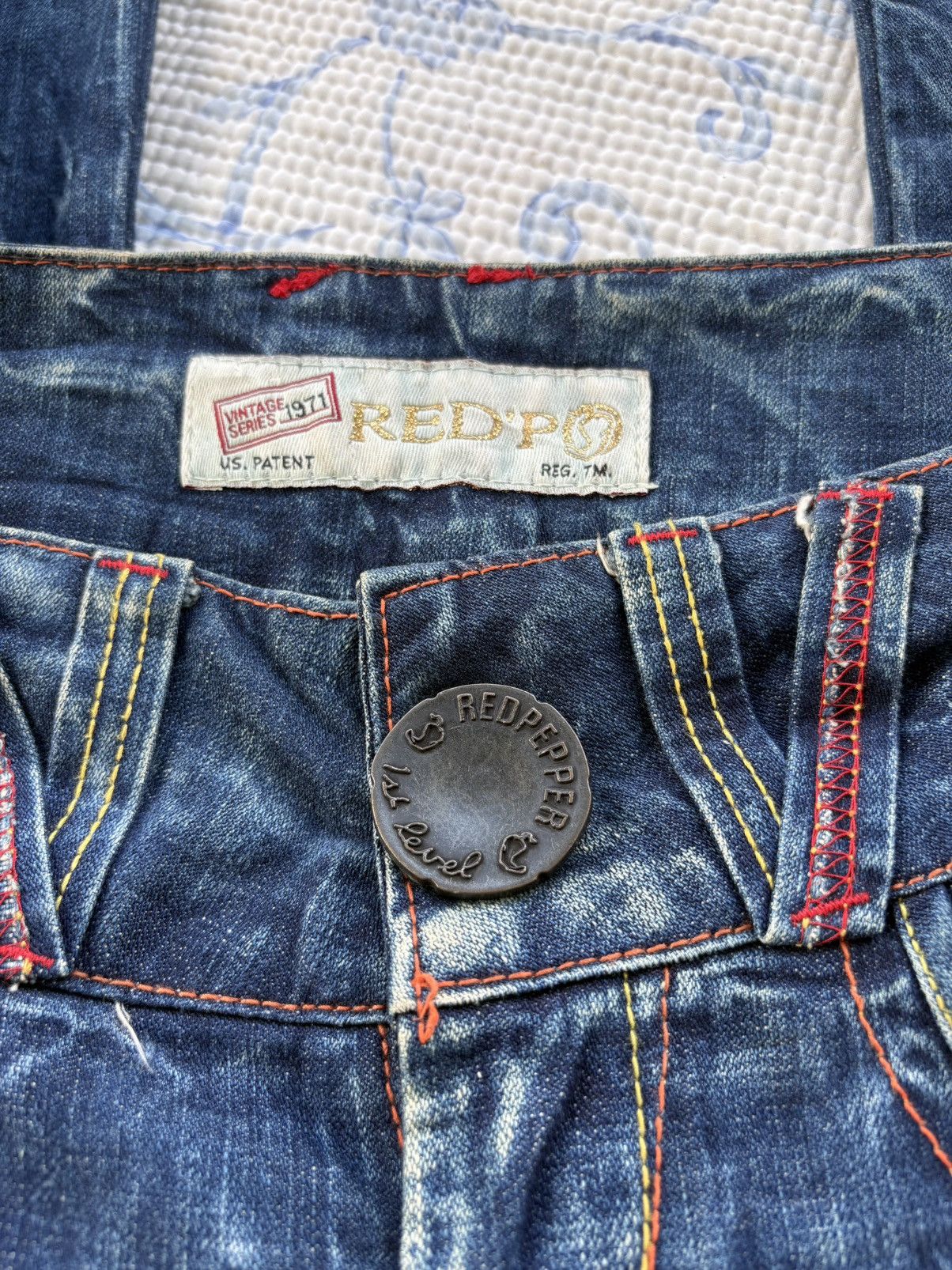 Vintage Red Pepper Streetwear Jeans Flared Denim Size US 28 / EU 44 - 15 Thumbnail