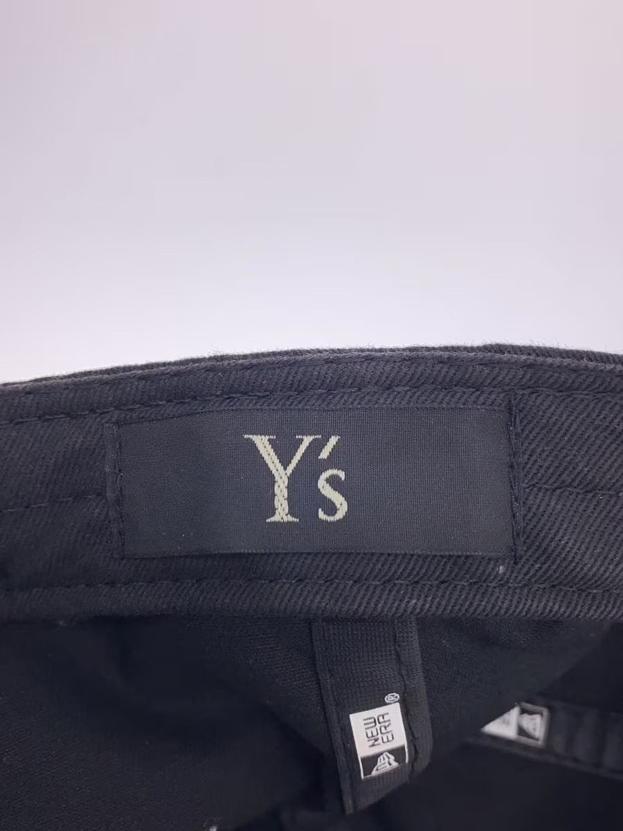Yohji Yamamoto yohji yamamoto Y’s × NEW ERA BLK/Men’s LOGO CAP Size ONE SIZE - 5 Thumbnail