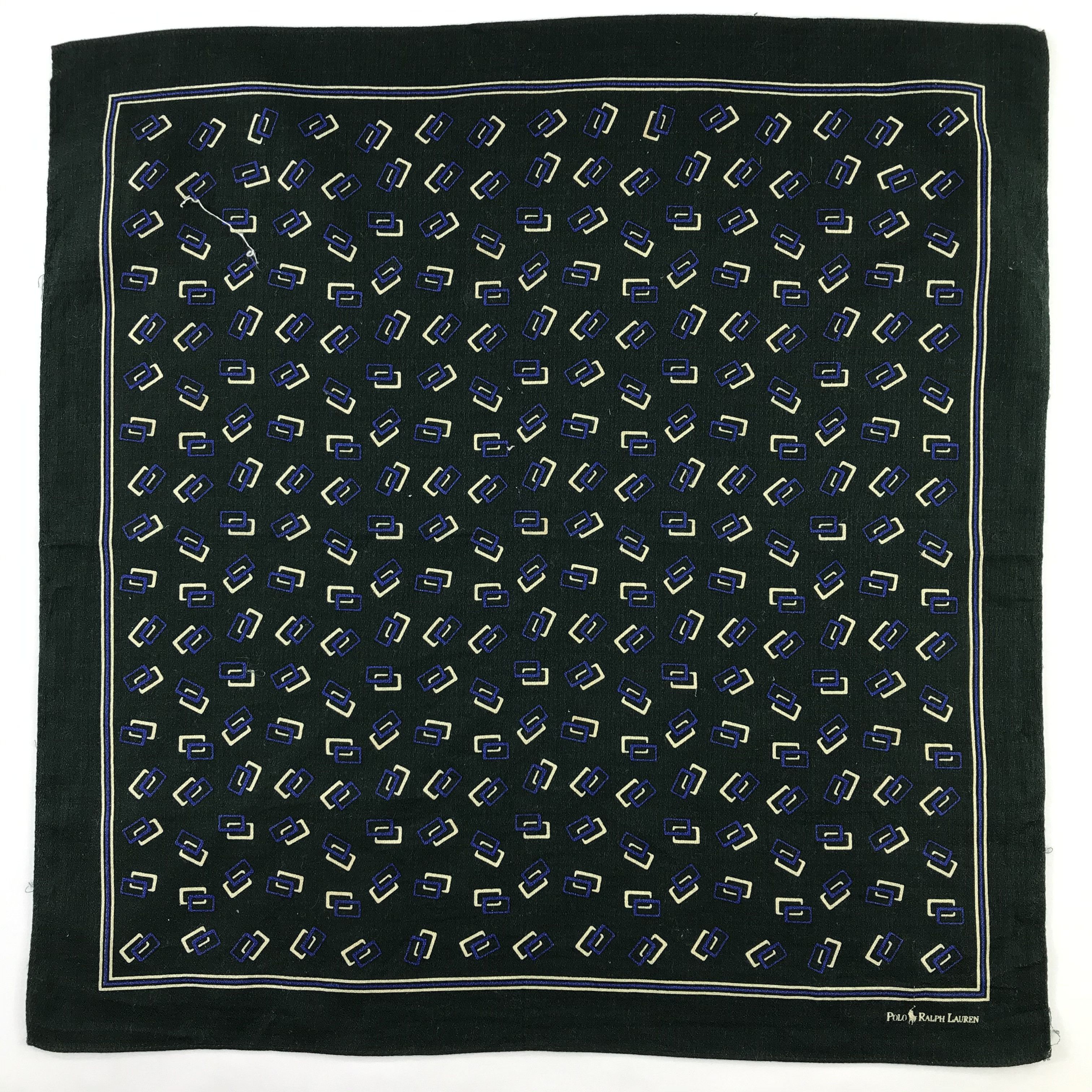 Polo Ralph Lauren × Vintage Polo Ralph Lauren Bandana / Handkerchief / Neckerchief -S697 Size ONE SIZE - 1 Thumbnail