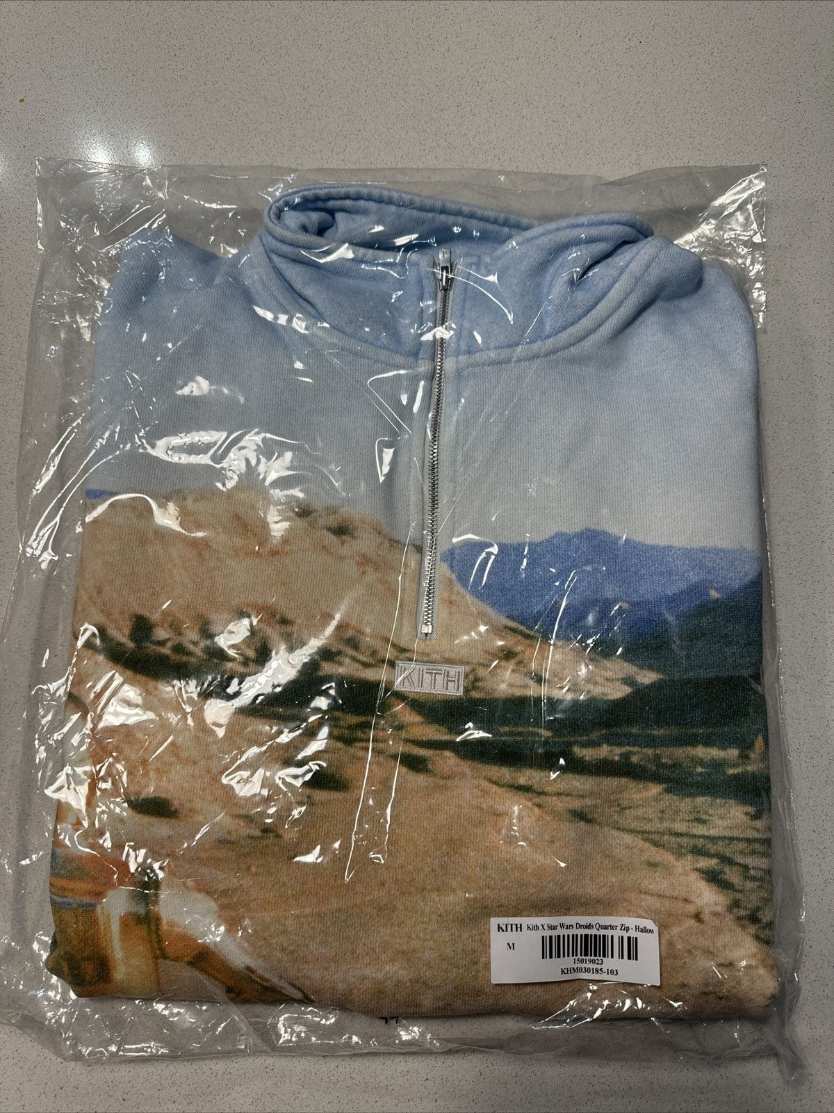 Kith Kith x Star Wars Droids Quarter Zip - Hallow size M | Grailed 