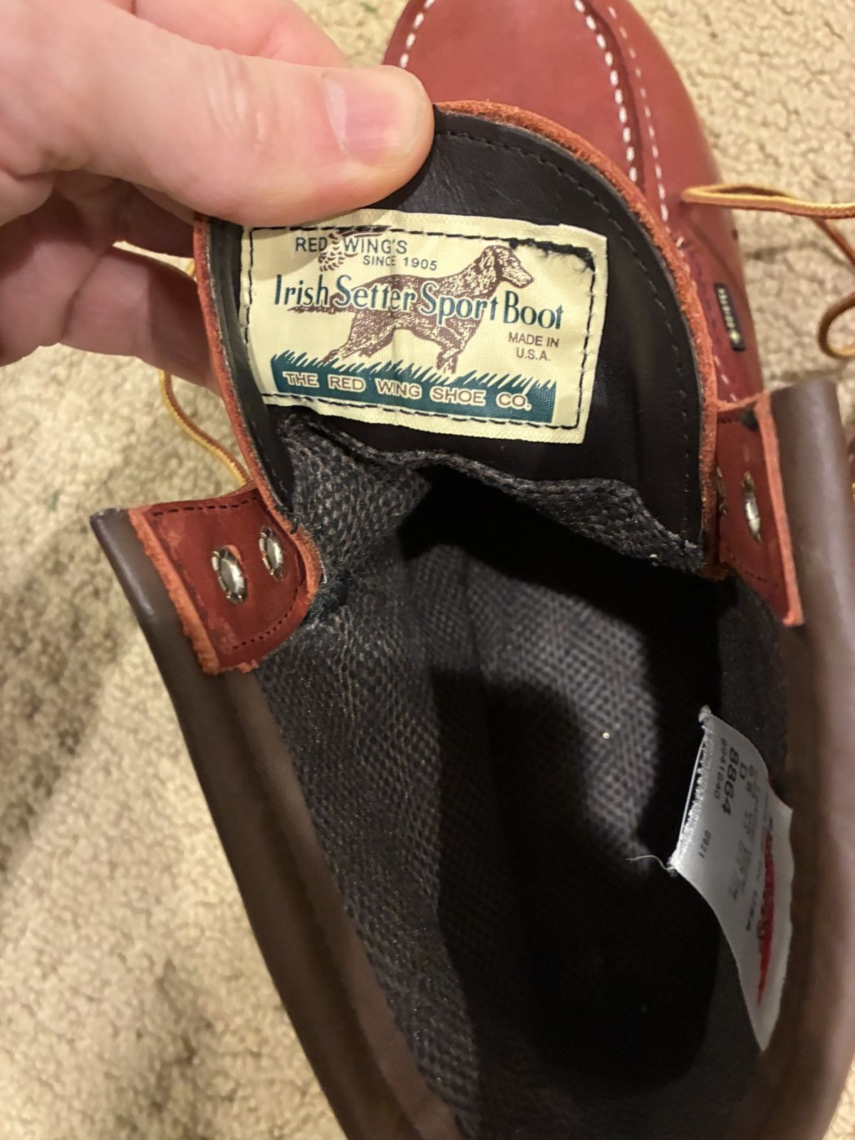 Red Wing Red Wing Moc Toe 8864 Gore Tex Russet 9.5D Size US 9.5 / EU 42-43 - 6 Thumbnail