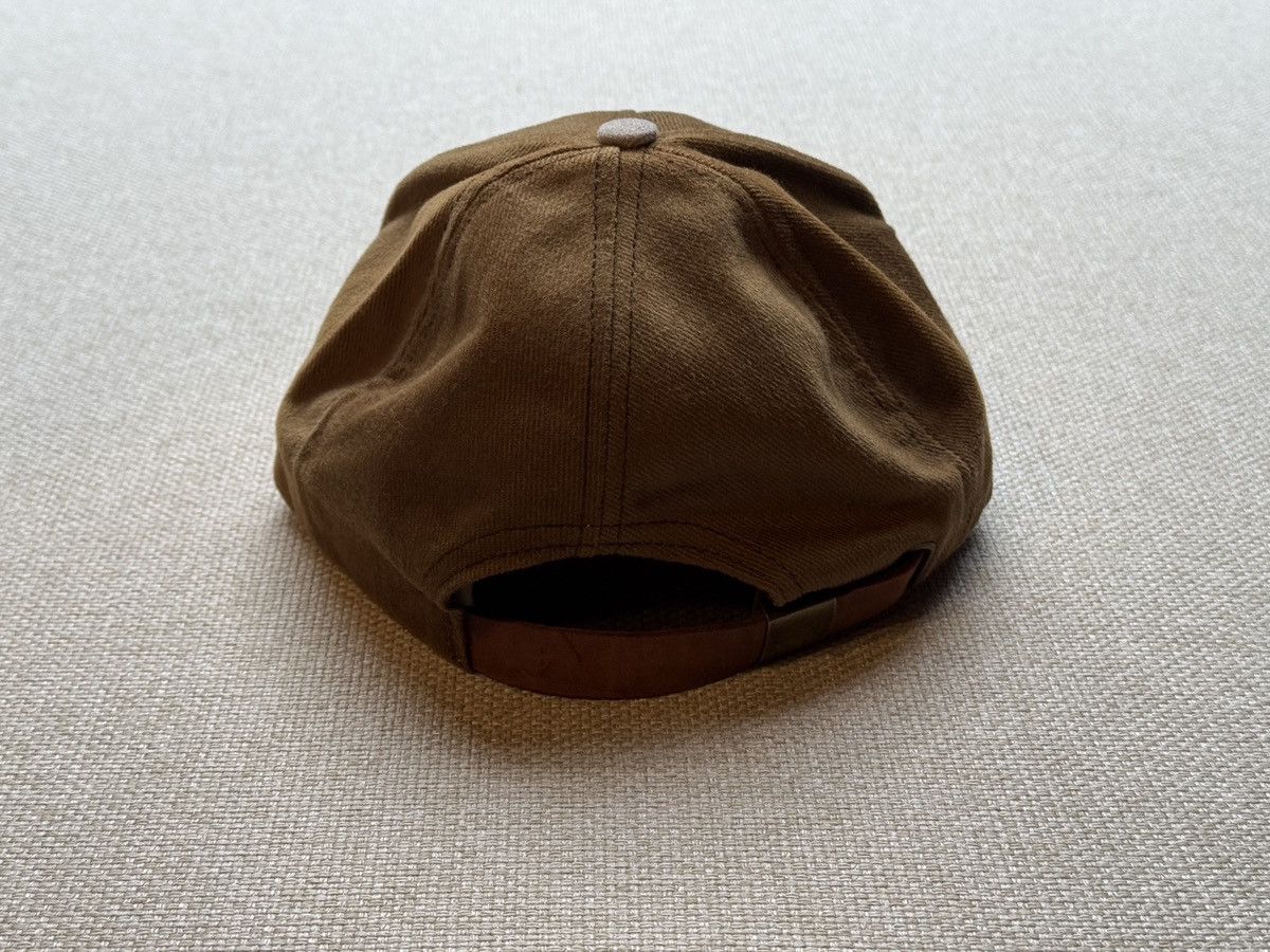 Perry Ellis Vintage Perry Ellis Brown Minimal Strapback Cap Size ONE SIZE - 4 Thumbnail